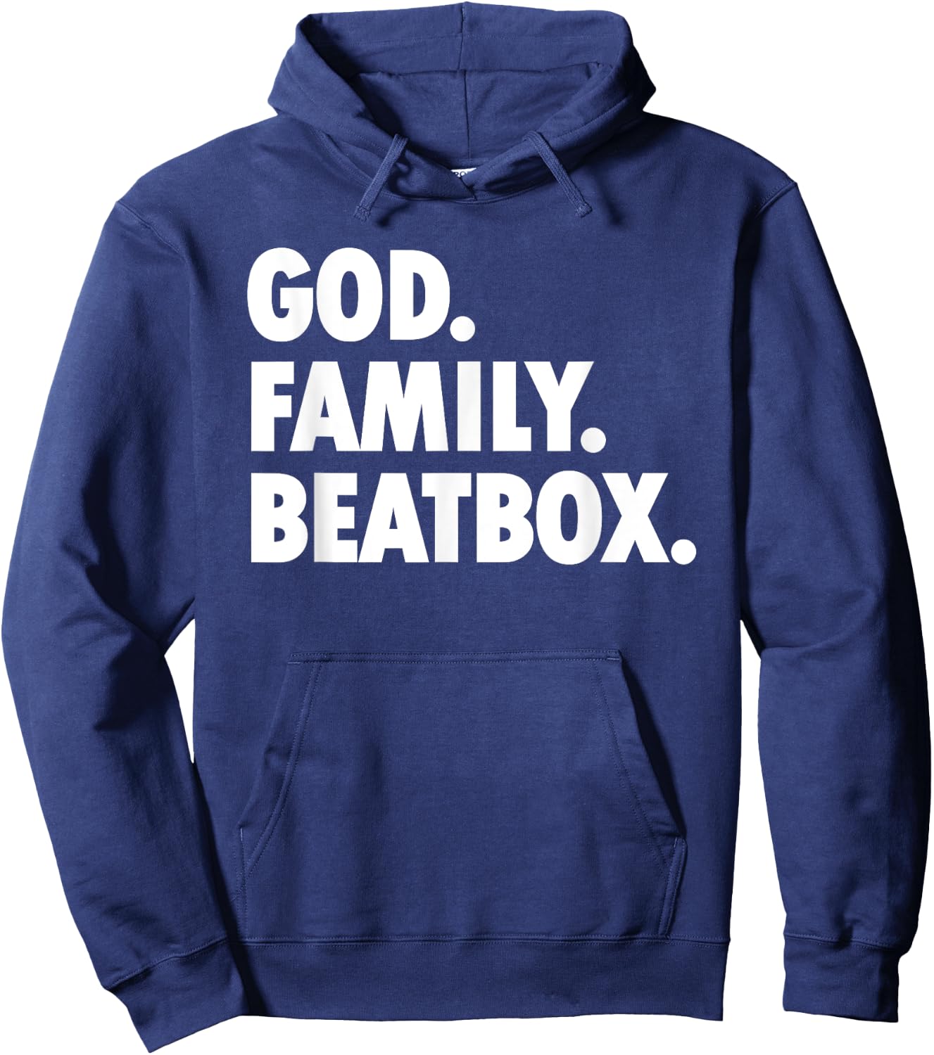 God Family Beatbox - Novelty Faith Hoodie - Hoodie | Navy