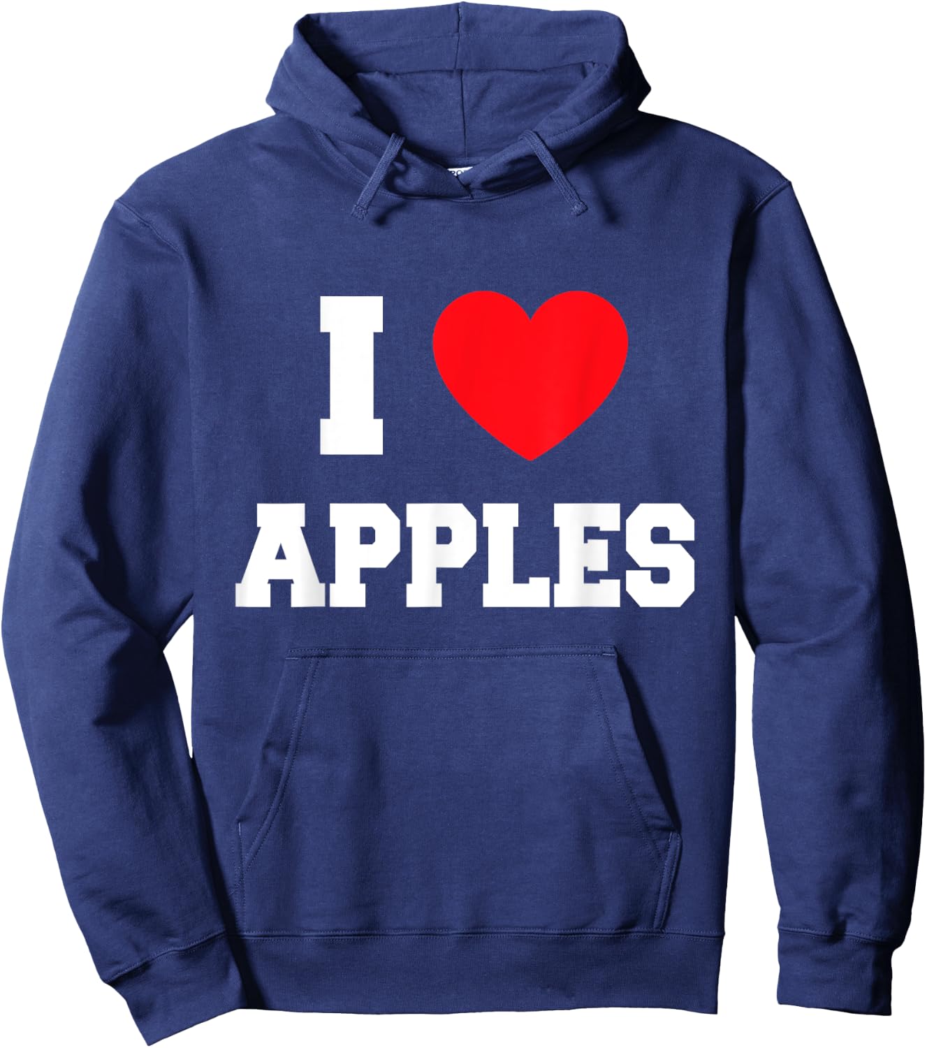I Love apples Hoodie - Hoodie | Navy