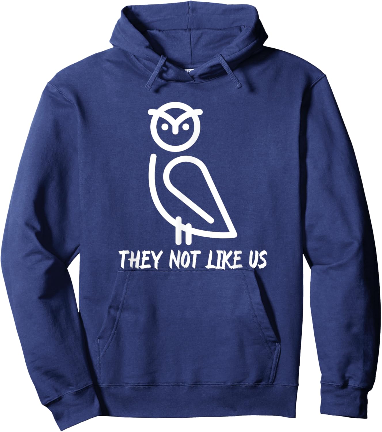 They Not Like Us Hoodie - Hoodie | Navy