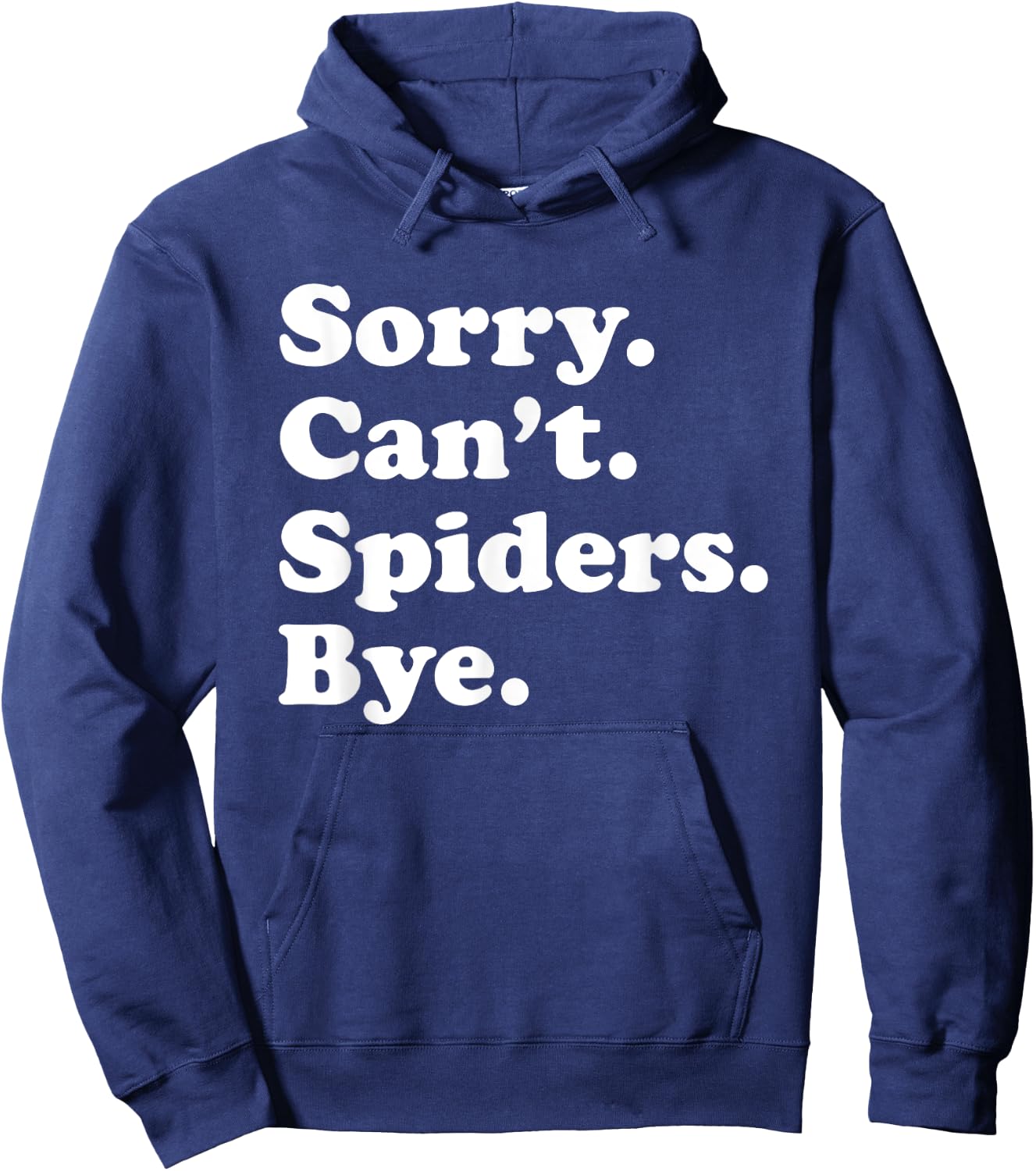 Funny Spider Gift Women Boys or Girls Hoodie - Hoodie | Navy