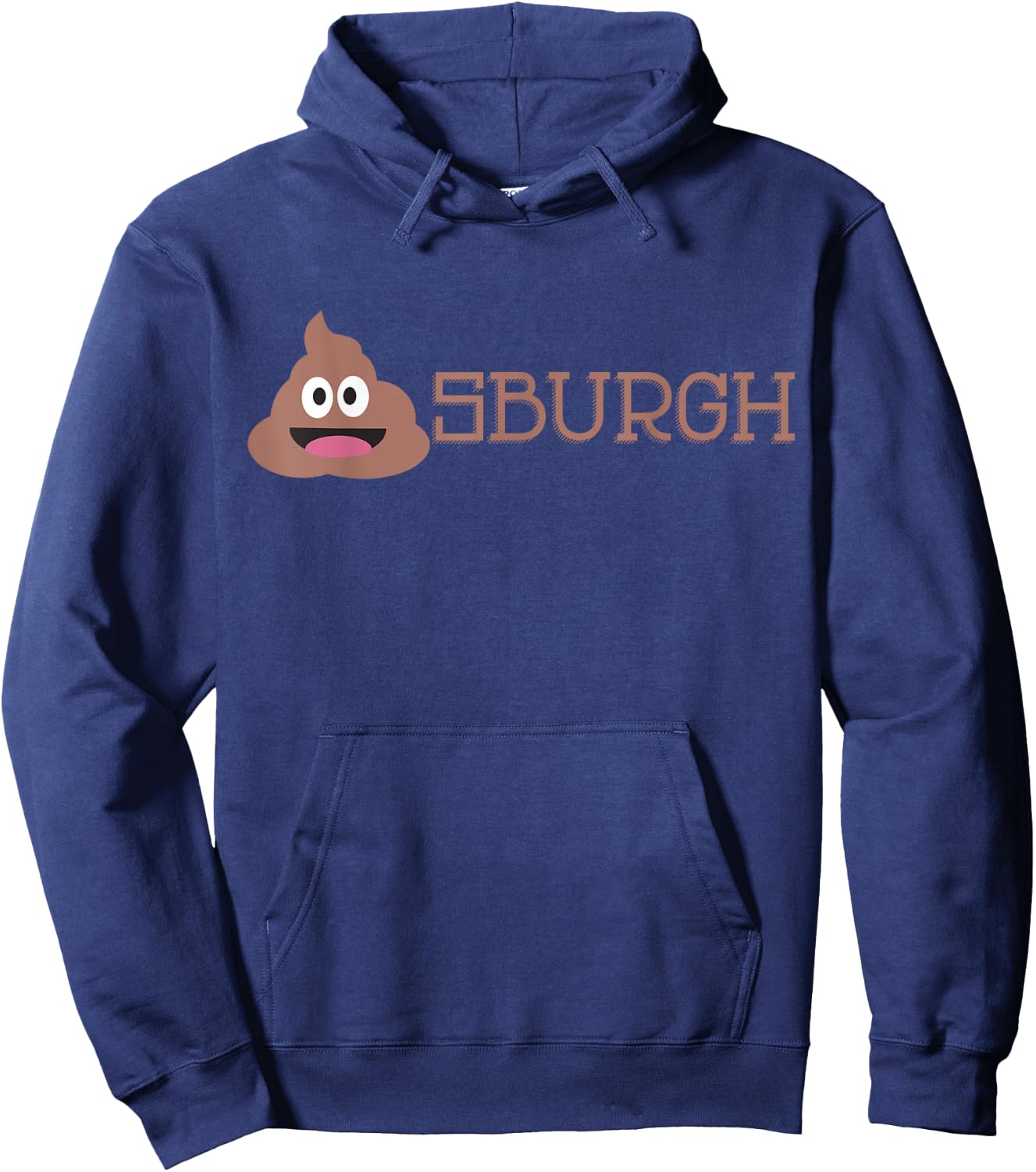 Shitsburgh funny anti Pittsburgh - Black, Small, Classic Fit, , Short Sleeve, Adult, , Cotton, Polyester, Machine Wash, US Size Small Hoodie - Hoodie | Navy