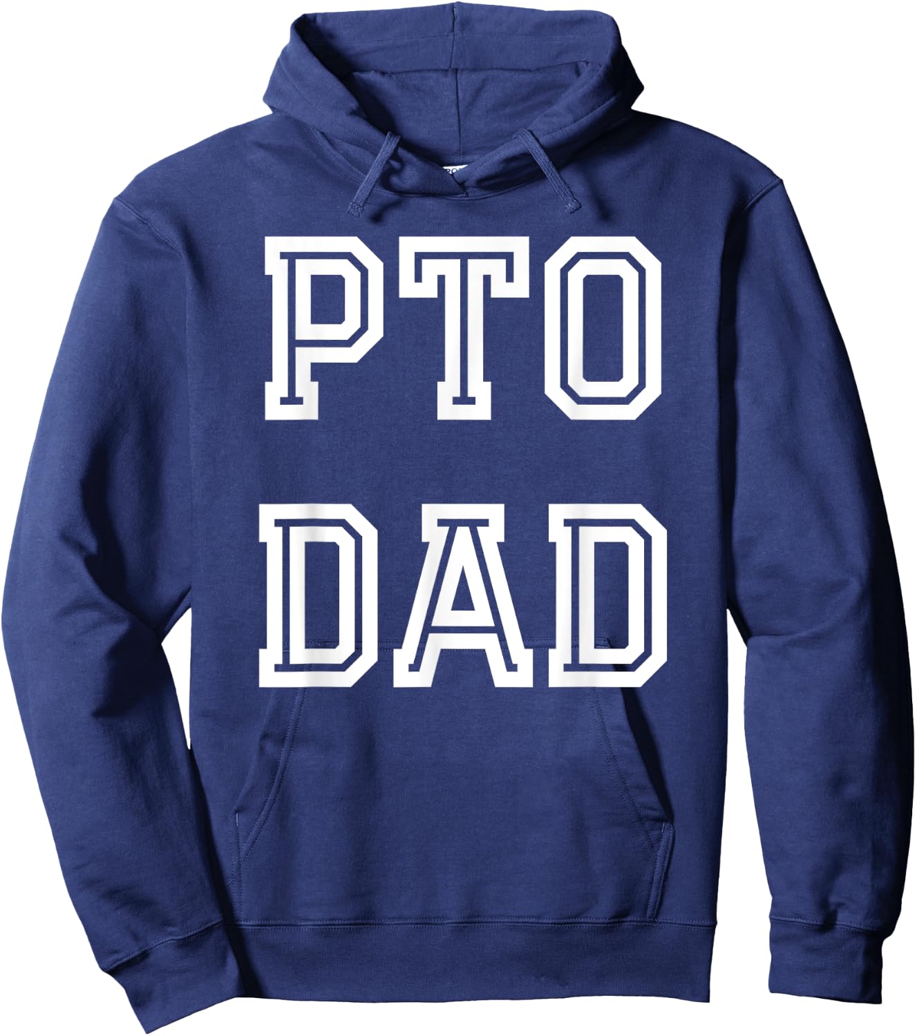PTO Dad School Volunteer Hoodie - Hoodie | Navy