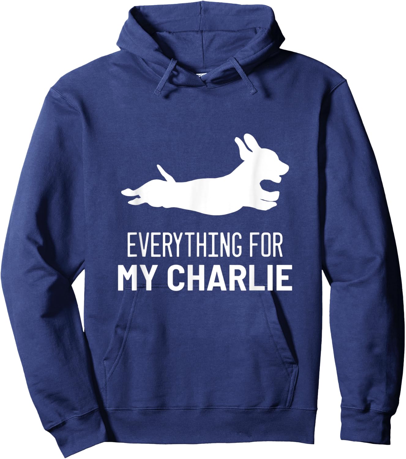 Dachshund Charlie Animal Rescuer Hoodie - Hoodie | Navy