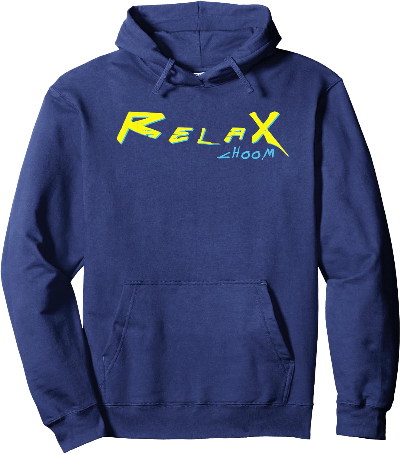 Relax Choom Funny Cyber Bro Hoodie - Hoodie | Navy