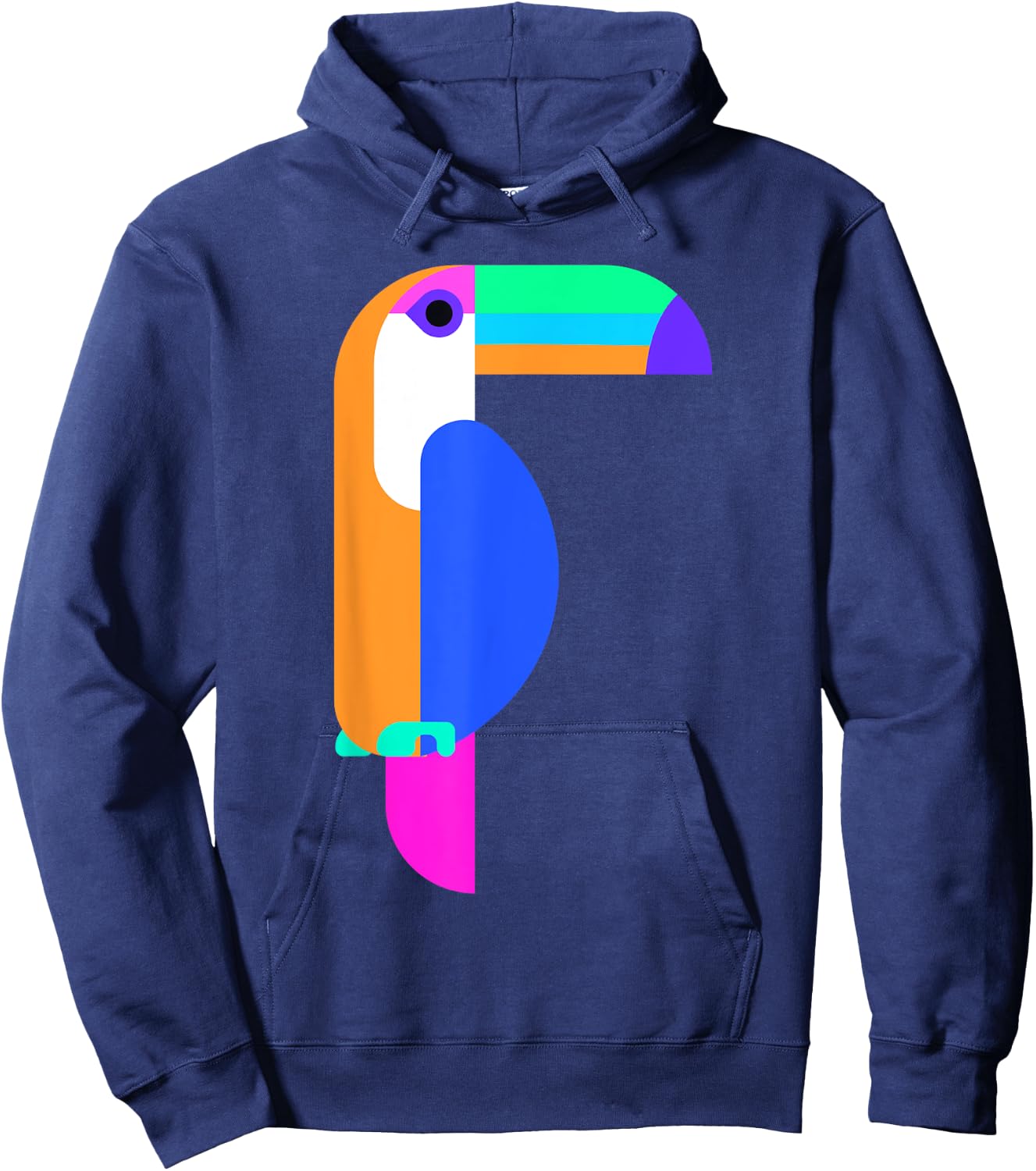 Toucan Graphic . Toucan Shirt Men. Toucan Bird Hoodie - Hoodie | Navy