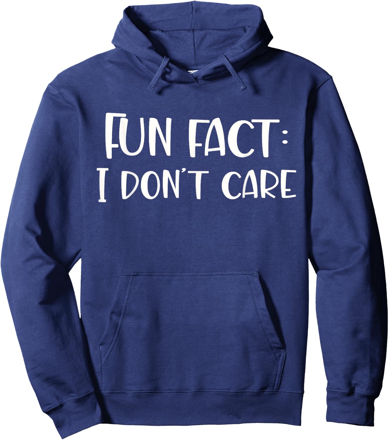Fun fact I don't care Hoodie - Hoodie | Navy