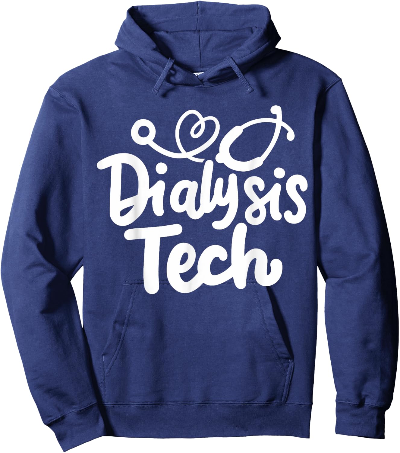 Dialysis Tech Technician Dialysis Nurse Hoodie - Hoodie | Navy