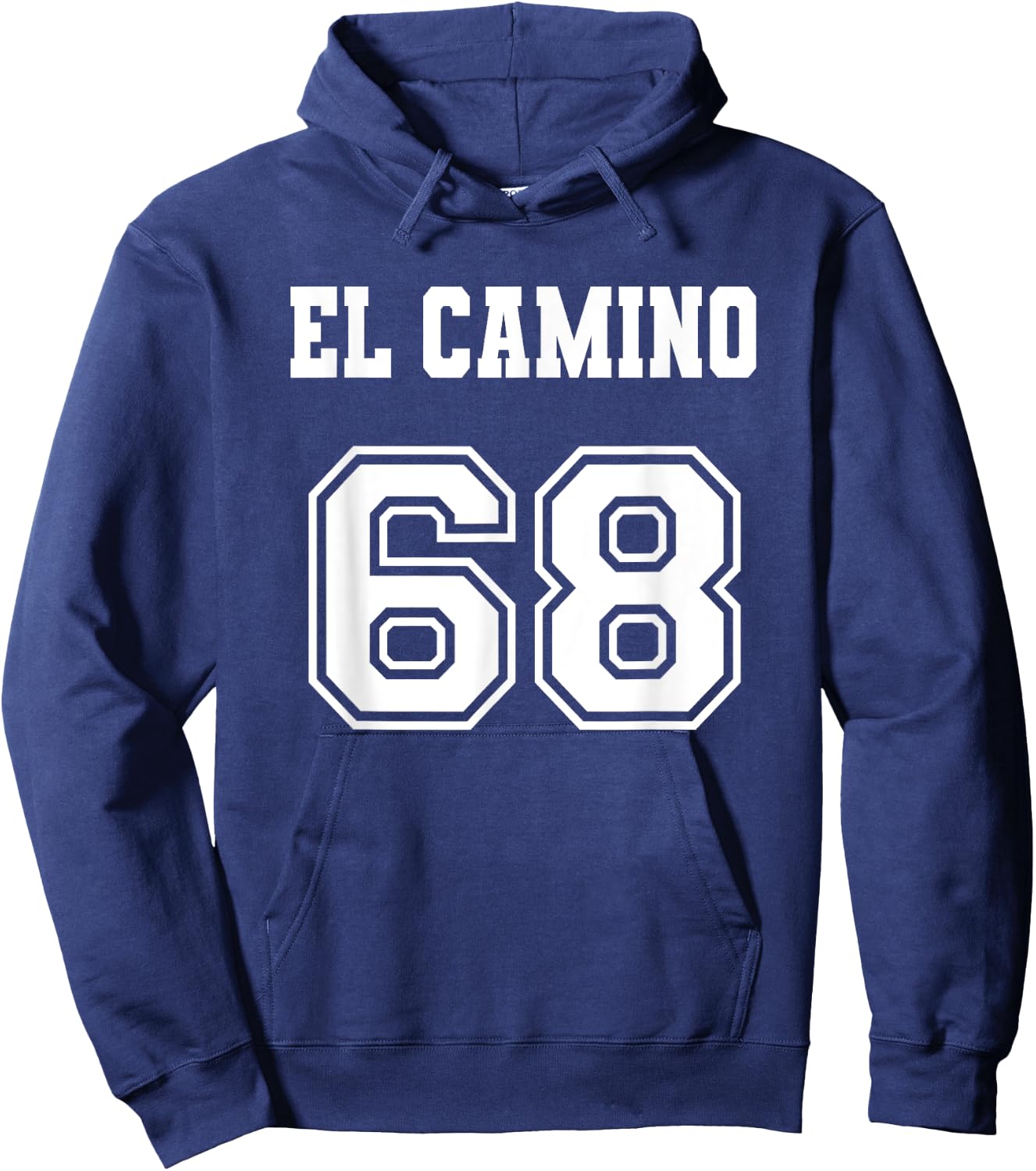 Jersey Style El Camino 68 1968 Hoodie - Hoodie | Navy