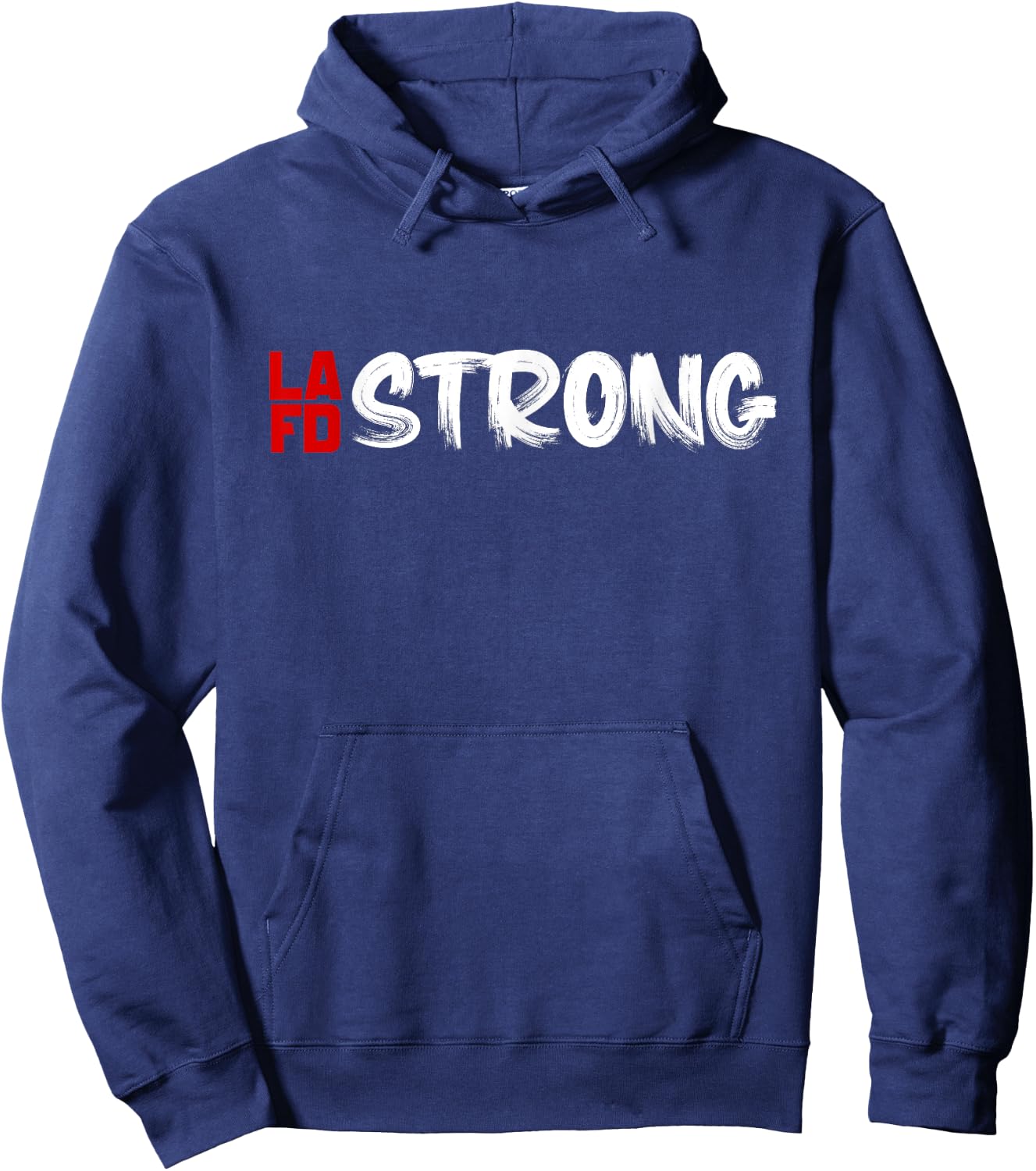 lafd Strong Powerful Hoodie - Hoodie | Navy