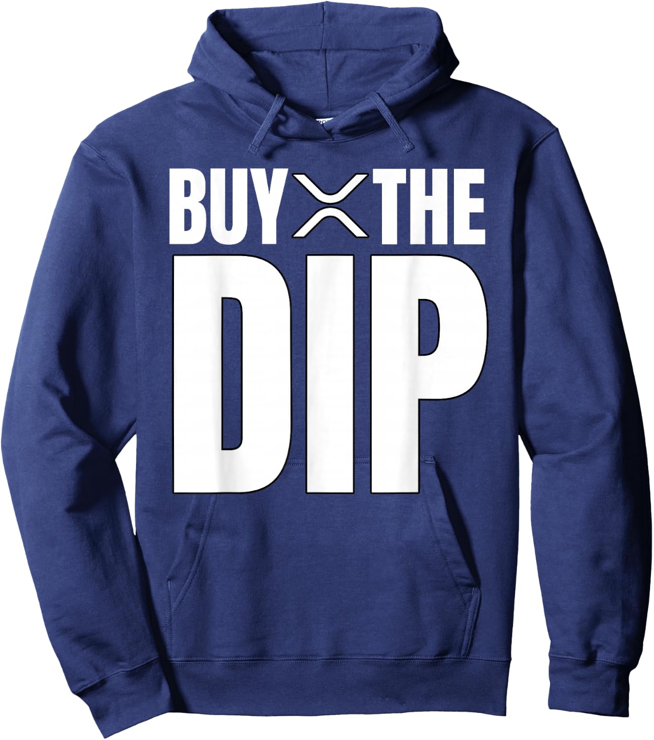 XRP Buy The Dip Crypto Cryptocurrency Hoodie - Hoodie | Navy