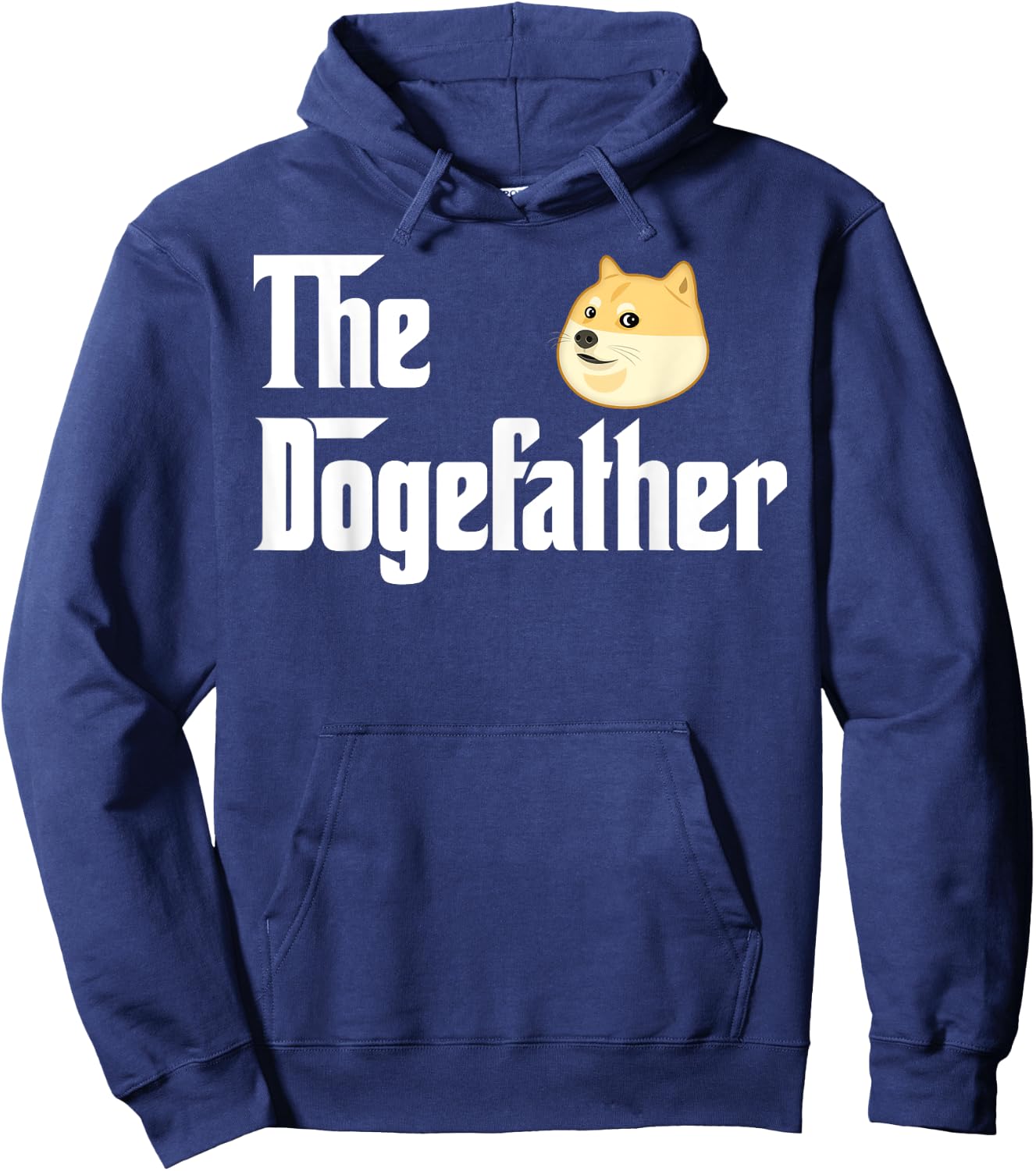 The Dogefather Hoodie - Hoodie | Navy