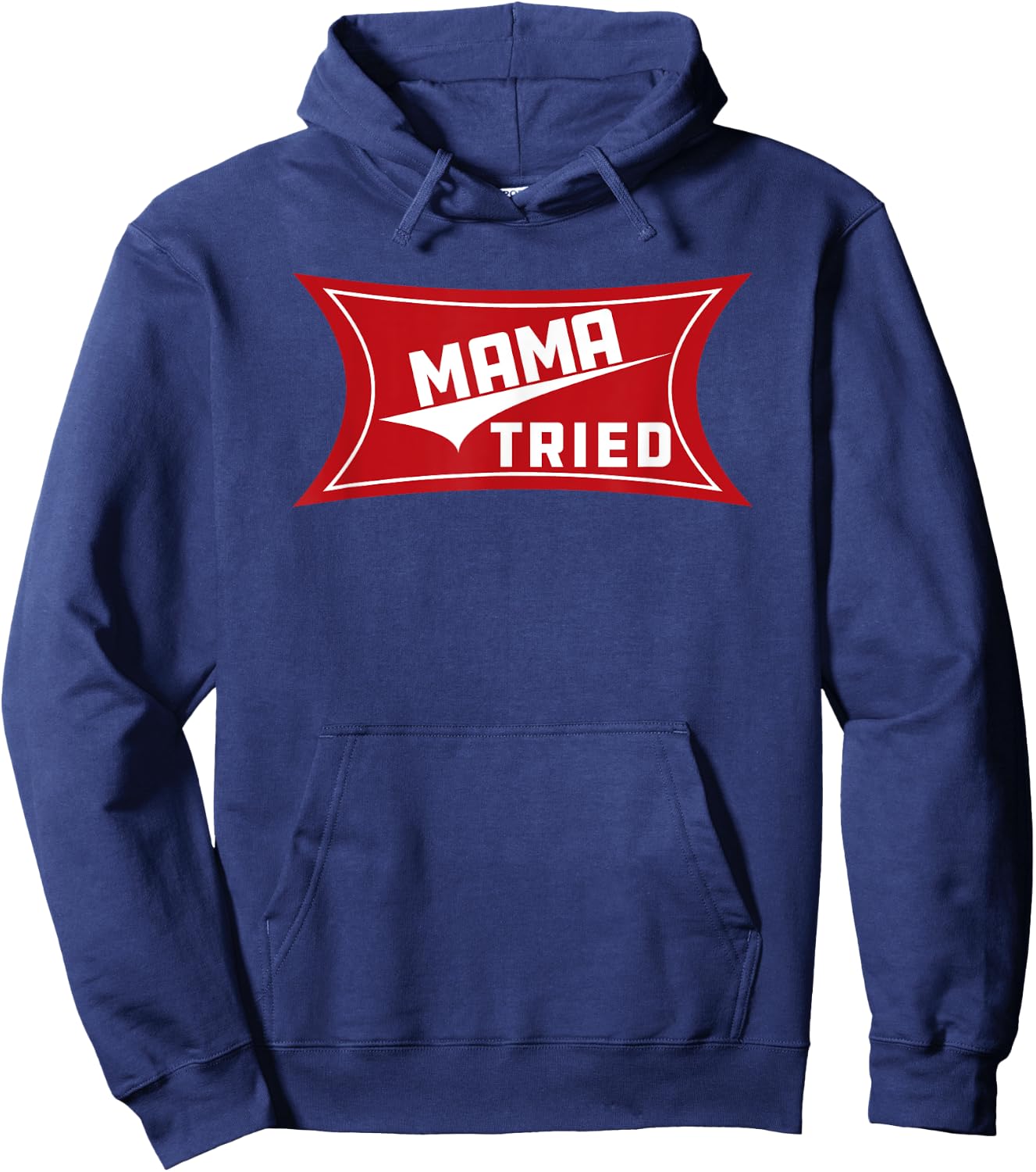 Mama Tried Country Music Redneck Vintage Hoodie - Hoodie | Navy