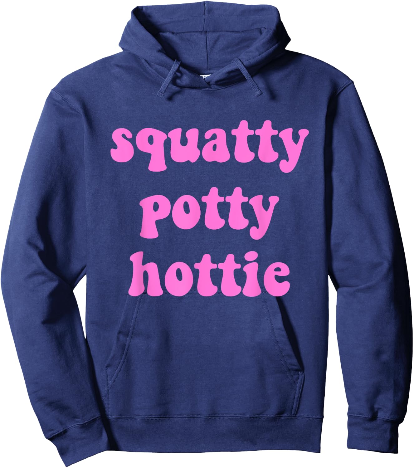 Squatty Potty Design Hoodie - Hoodie | Navy