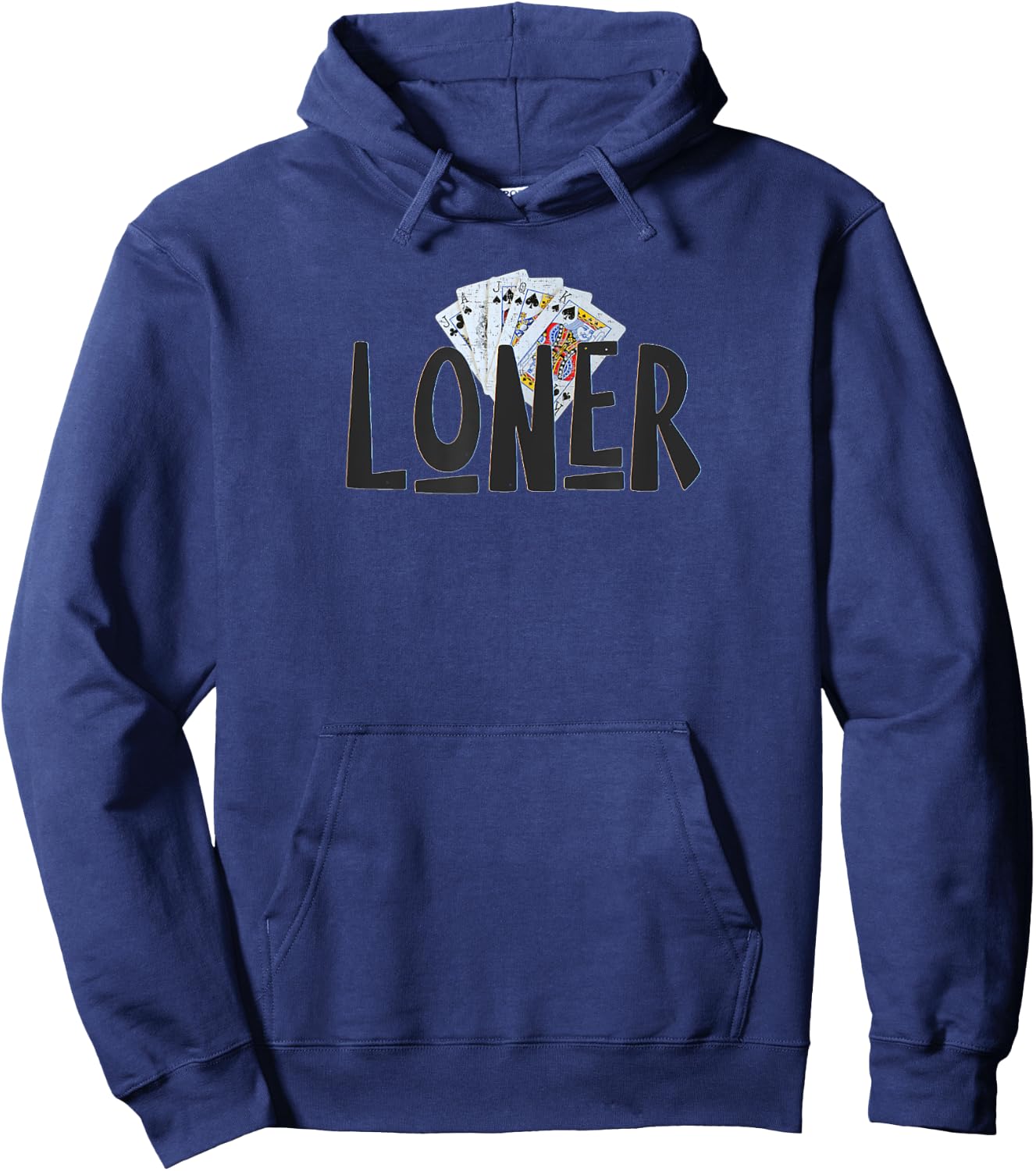 Euchre Loner Hoodie - Hoodie | Navy