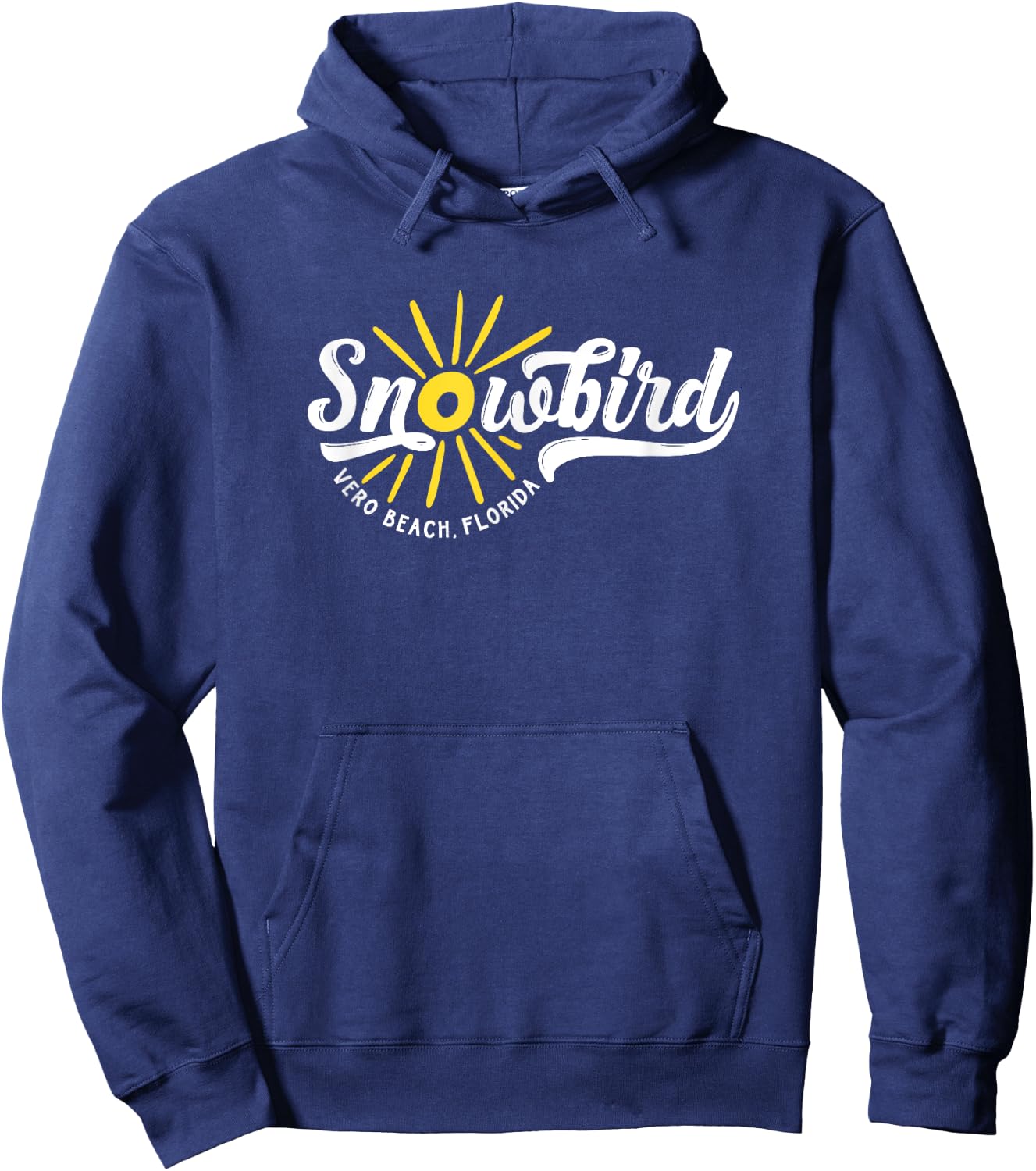 Snowbird Vero Beach Florida for the Winter Hoodie - Hoodie | Navy
