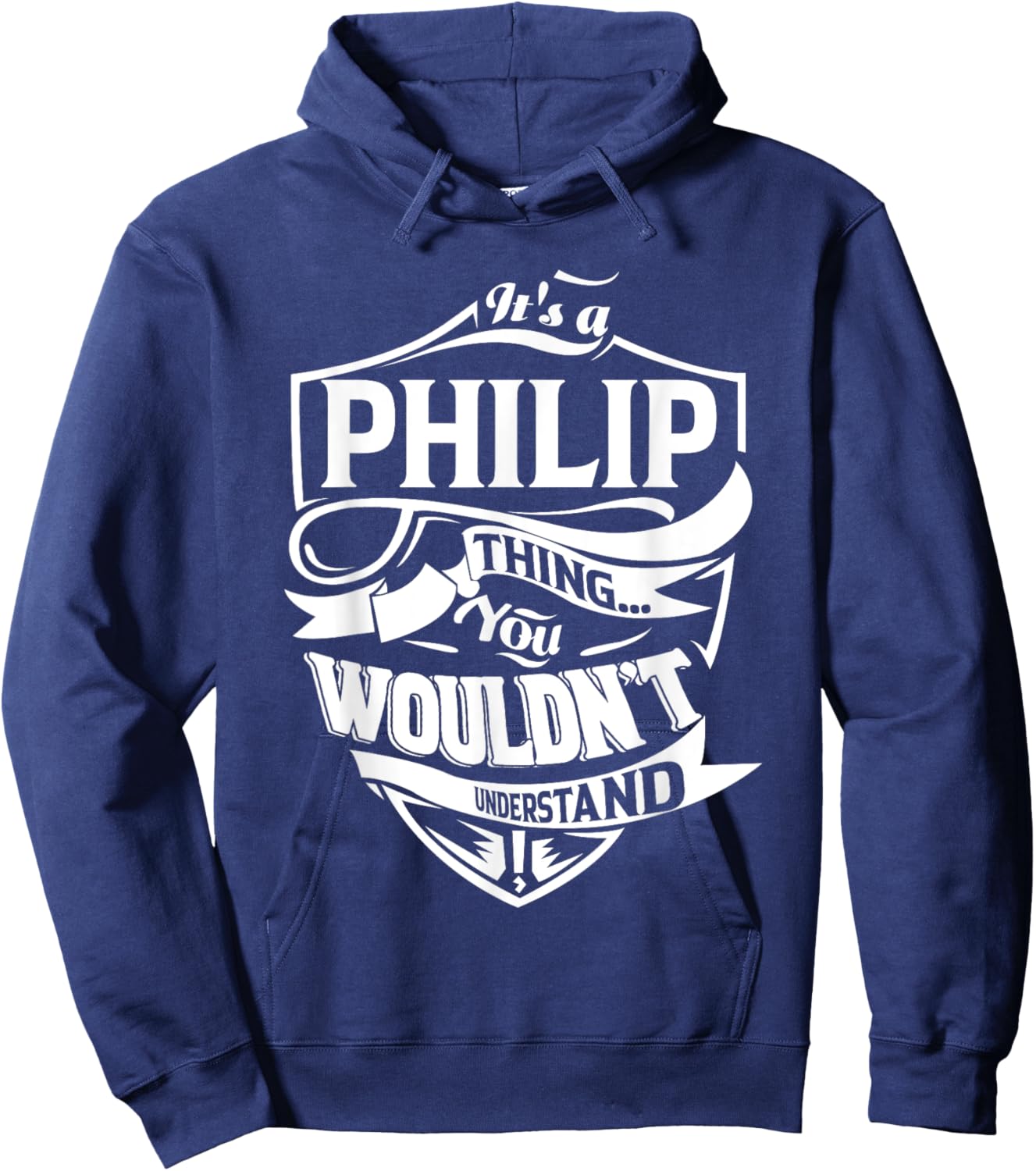 It's a PHILIP Thing Gifts Hoodie - Hoodie | Navy