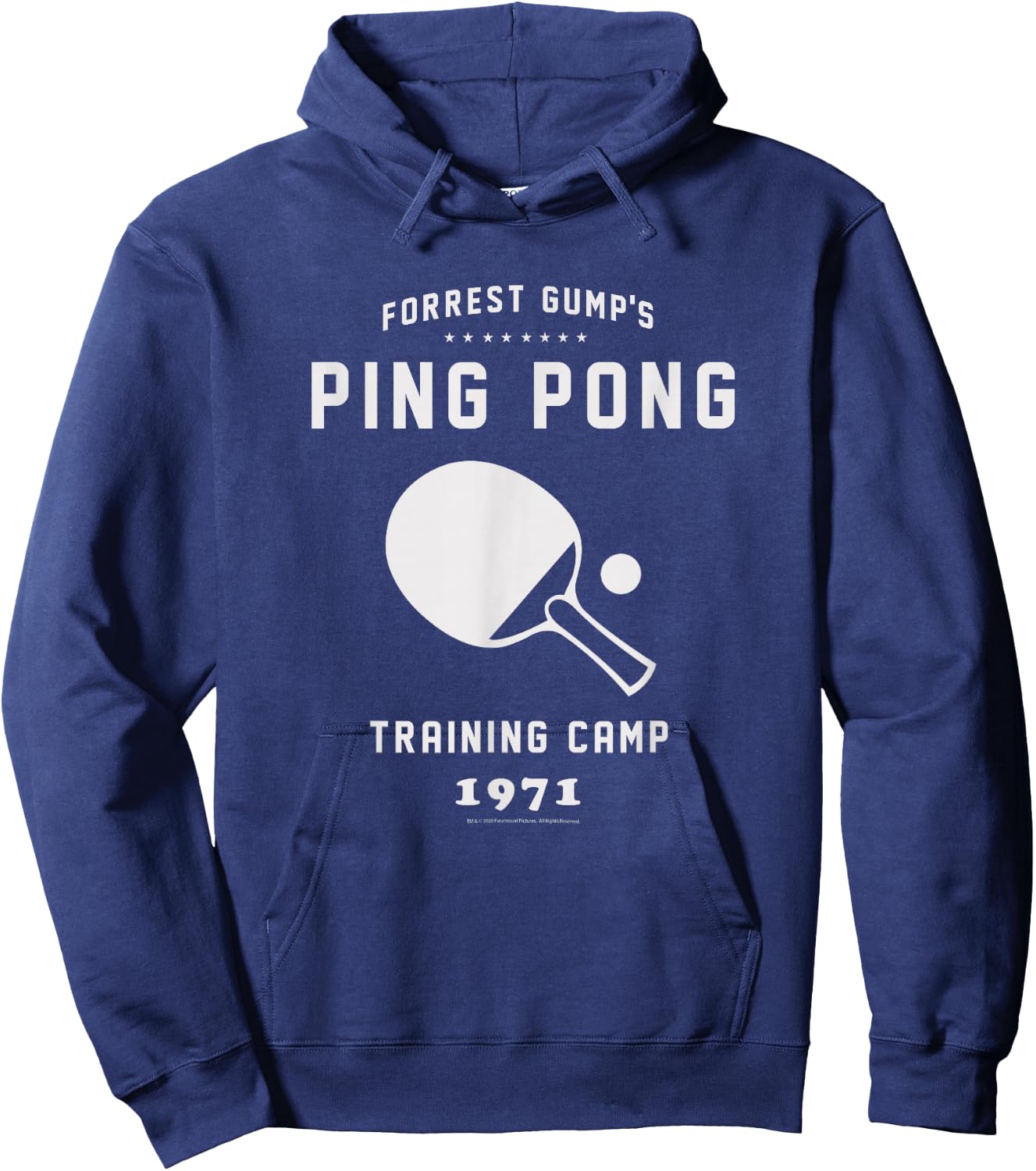 Forrest Gump Table Tennis Training Camp Hoodie - Hoodie | Navy