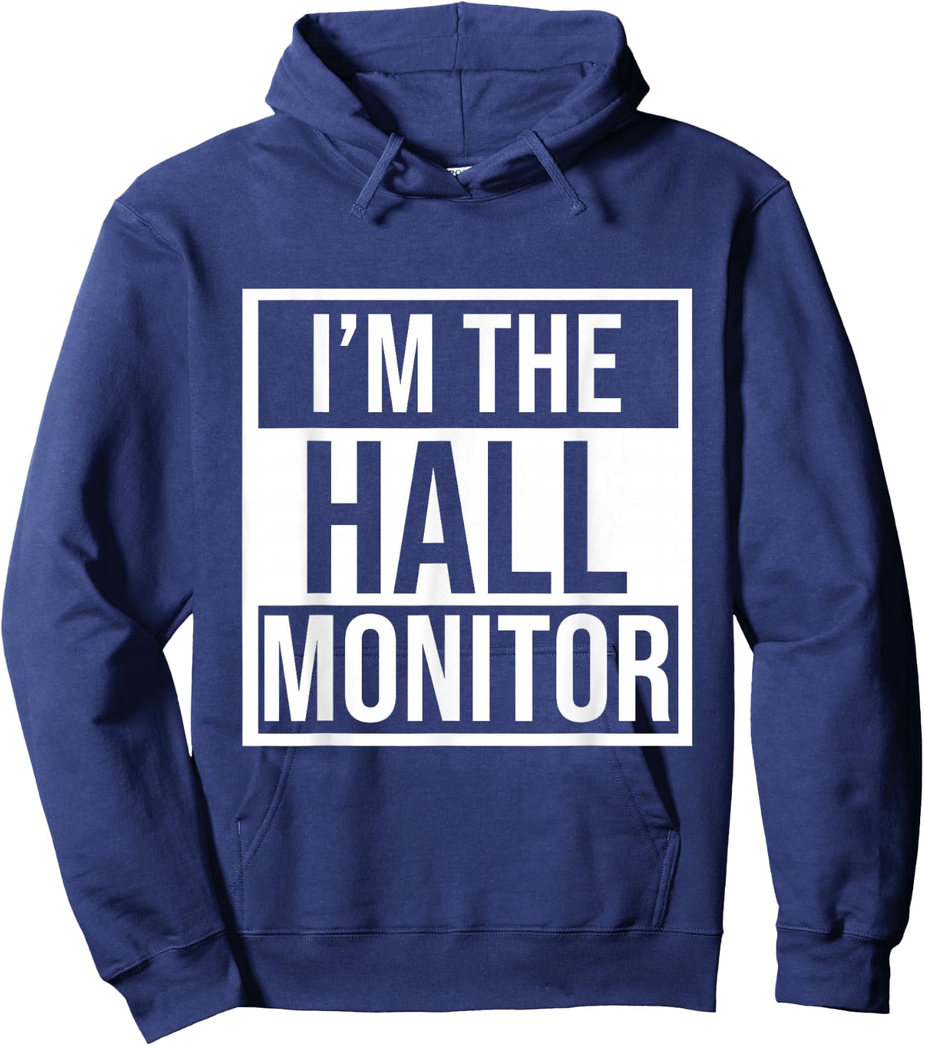 Hall Monitor Gift Back To School Student Hoodie - Hoodie | Navy