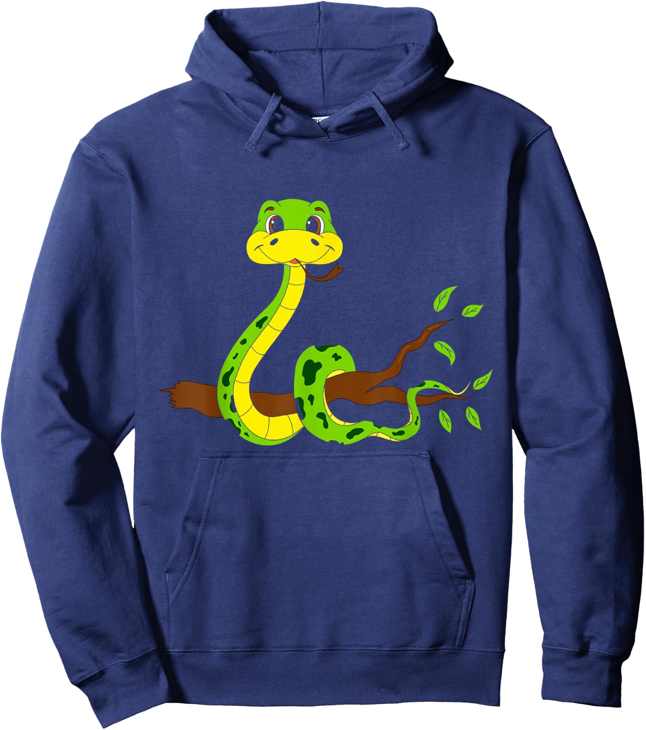 Wild Reptile Animal Kids Gift Snake Hoodie - Hoodie | Navy