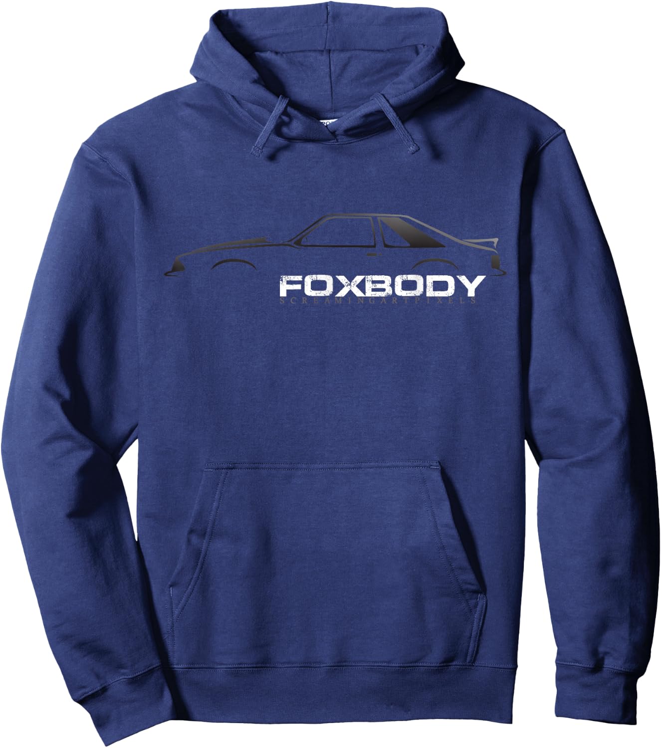 Foxbody Gift the stang enthusiast Hoodie - Hoodie | Navy