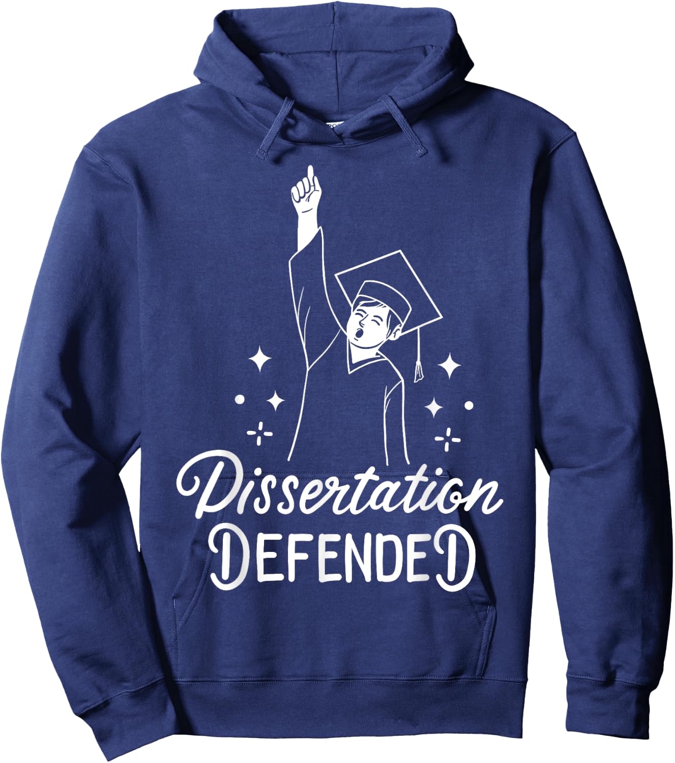 Dissertation PhD Doctorate Doctoral Degree Hoodie - Hoodie | Navy