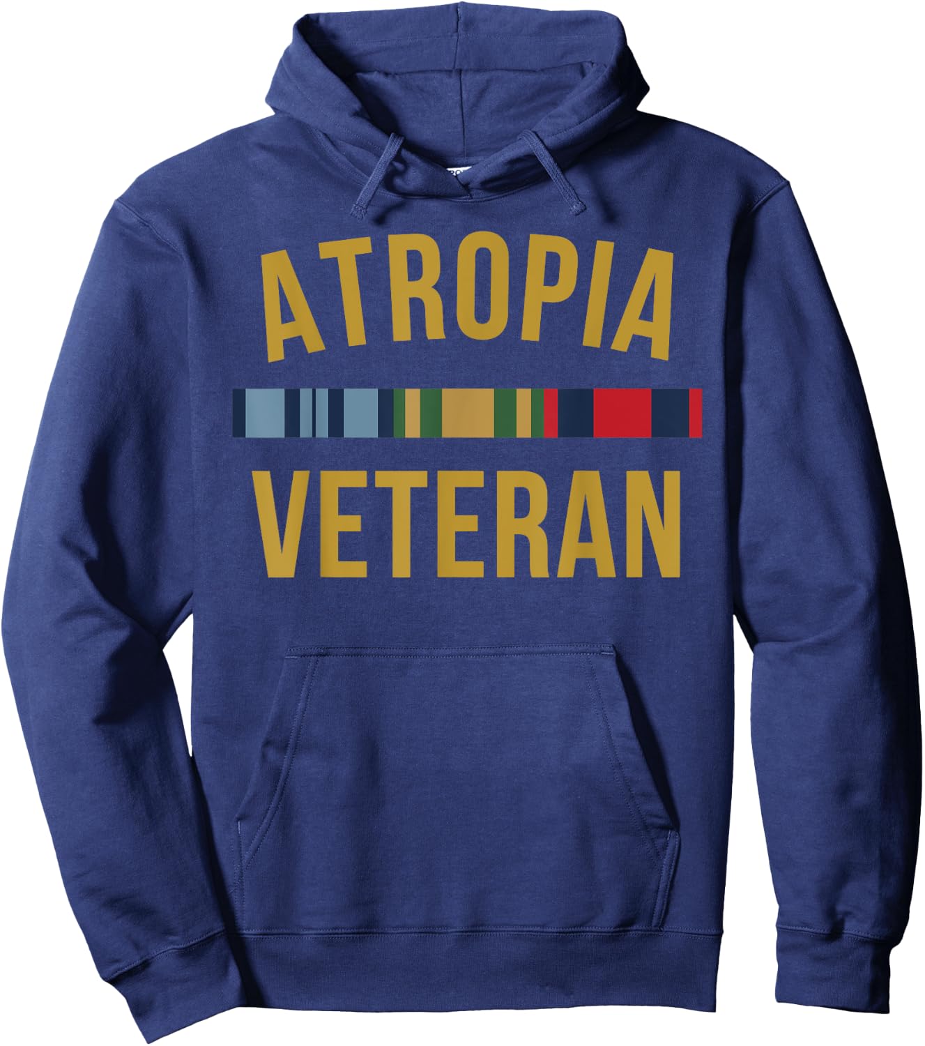 Atropia Veteran Flag Hoodie - Hoodie | Navy