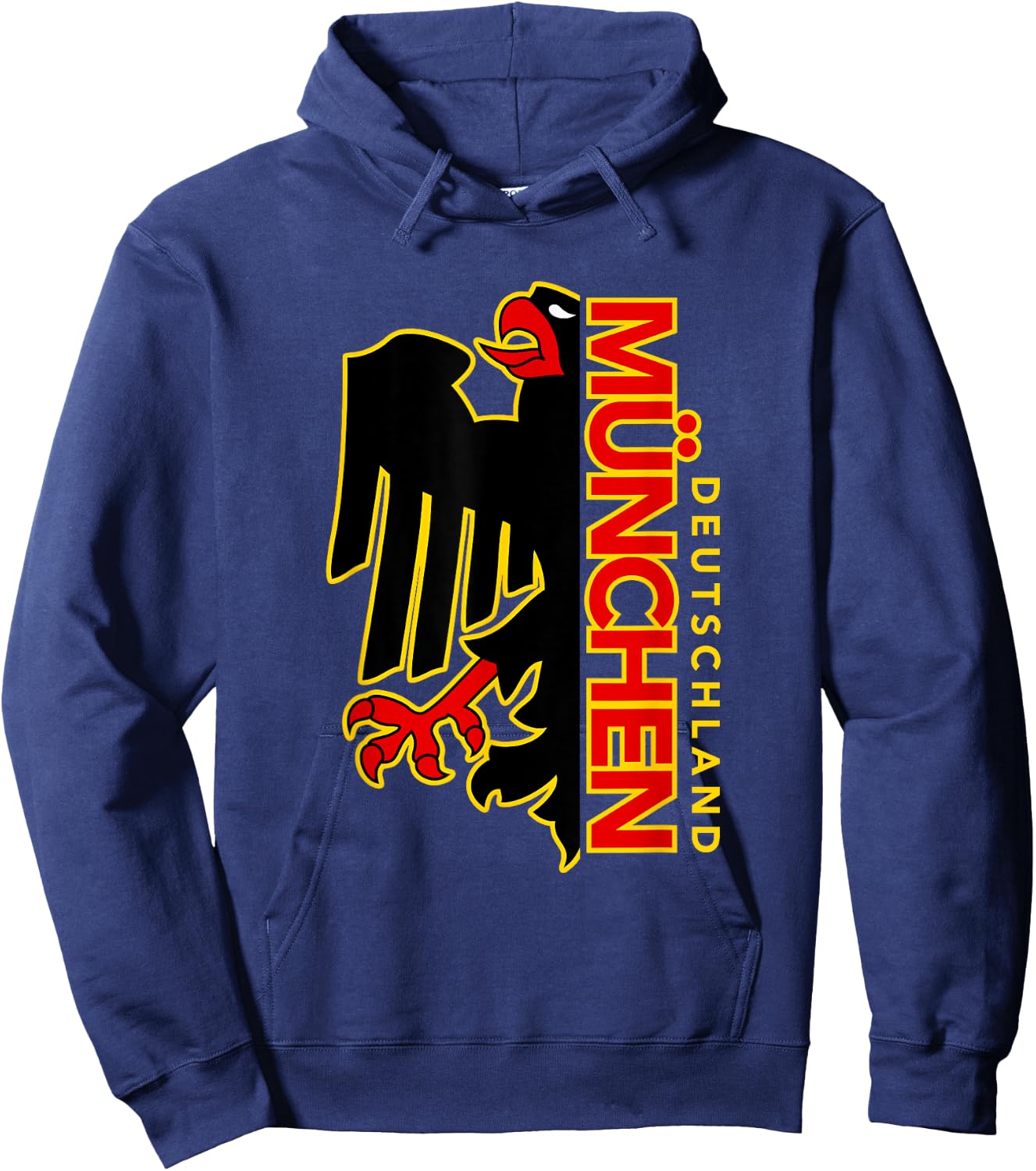 Munich Germany Eagle Hoodie - Hoodie | Navy