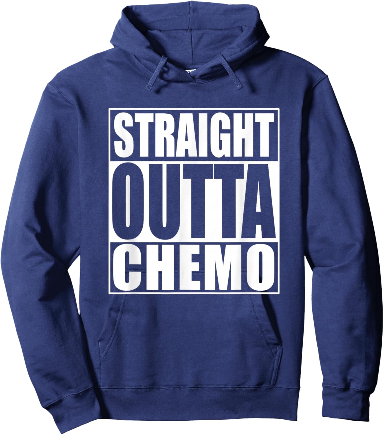 Straight Outta Chemo Hoodie - Hoodie | Navy