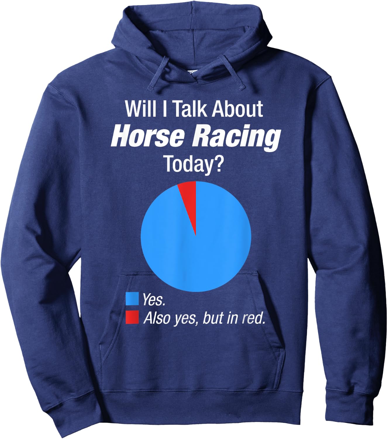 Horse Racing Lover Obsessed Gift Hoodie - Hoodie | Navy