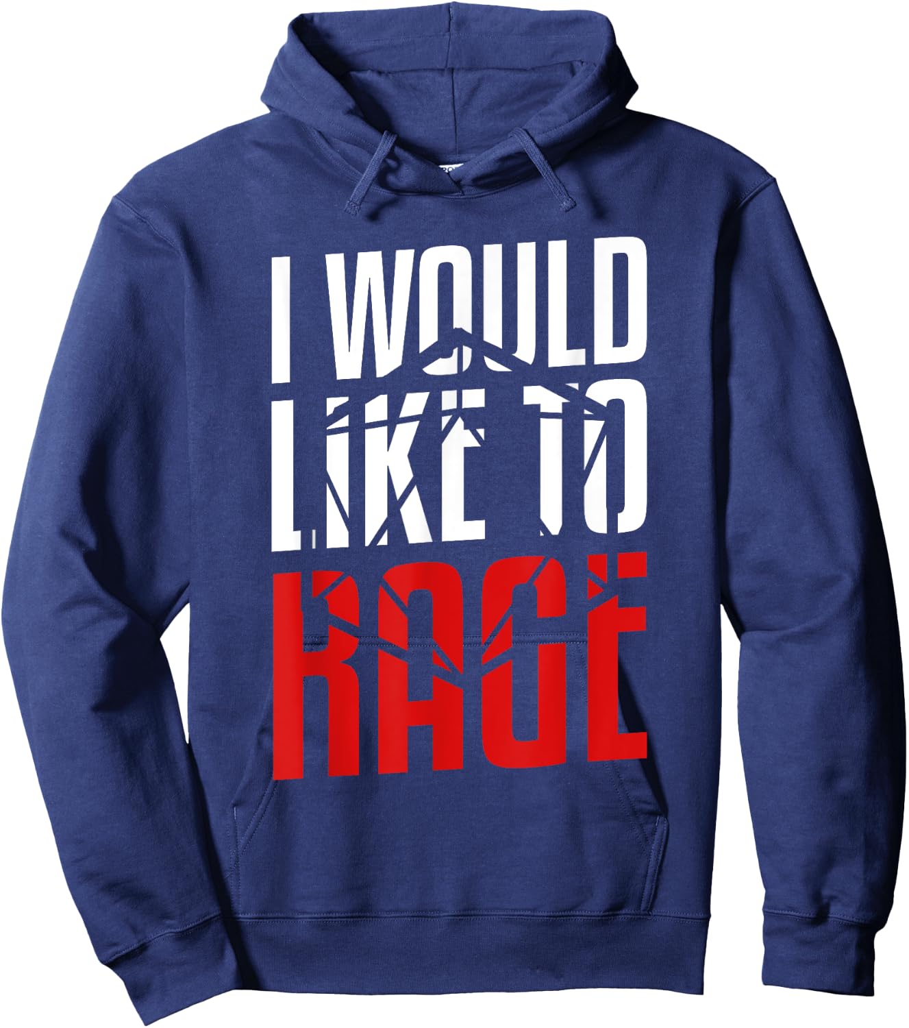 I Would Like To Rage Funny RPG Gift A Gamer Hoodie - Hoodie | Navy