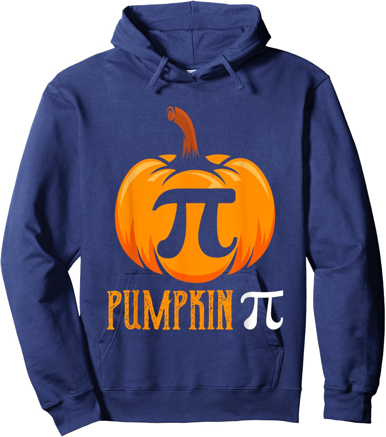 Pumpkin Pie Halloween Math Geek Gift Pumpkin Hoodie - Hoodie | Navy
