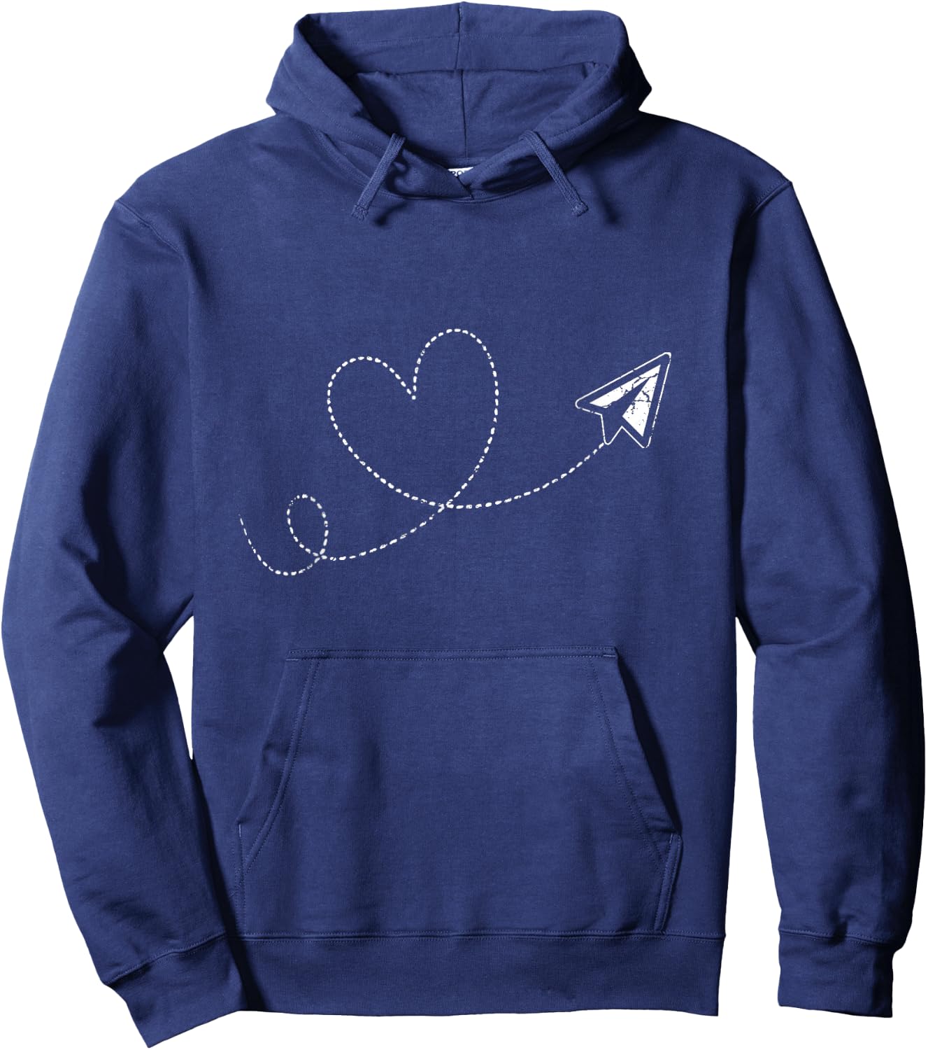 Paper aircraft paper Hoodie - Hoodie | Navy