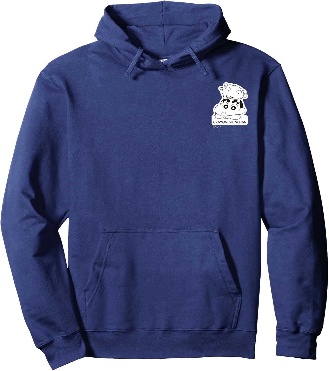 【Manga】Crayon Shin-chan Shin-chan and Shiro Hoodie - Hoodie | Navy