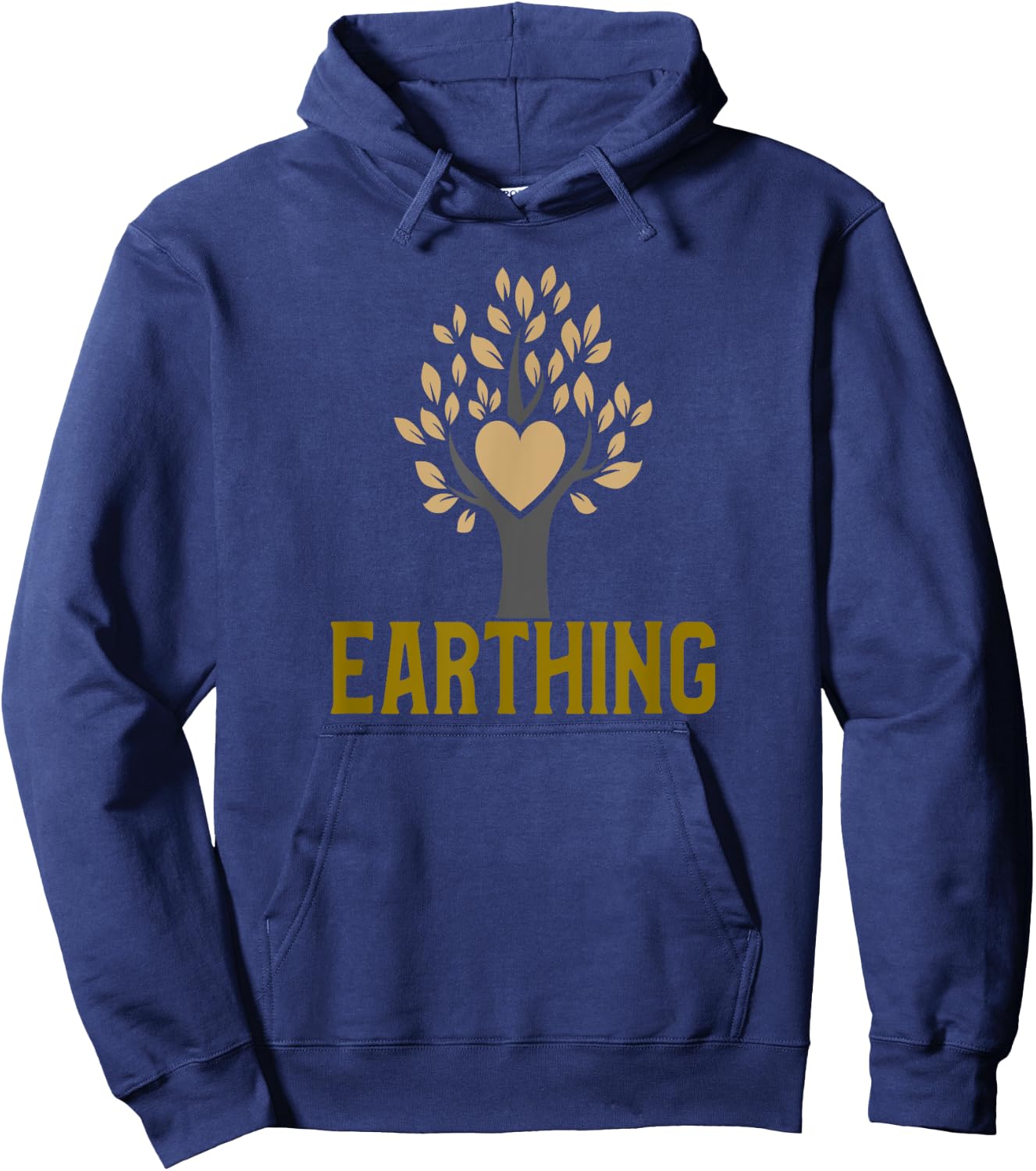 Earthing Heart Tree Hoodie - Hoodie | Navy