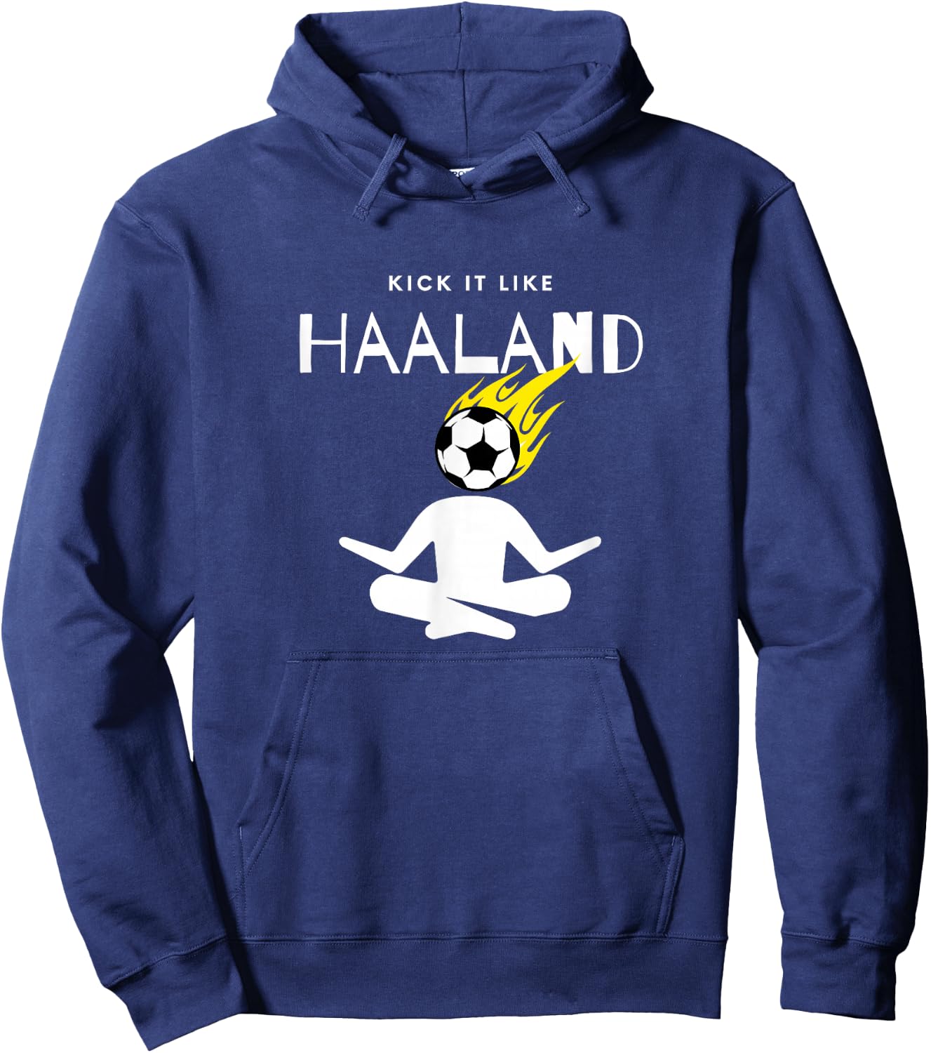 Kick it like HAALAND Hoodie - Hoodie | Navy