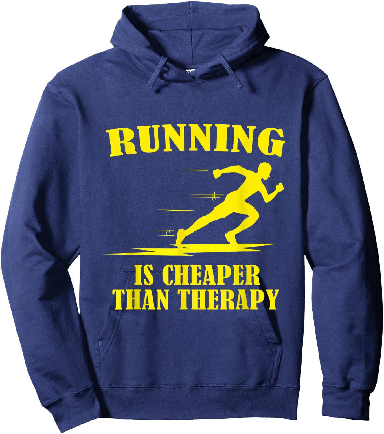 Runner Meme for Running Enthusiast Hoodie - Hoodie | Navy