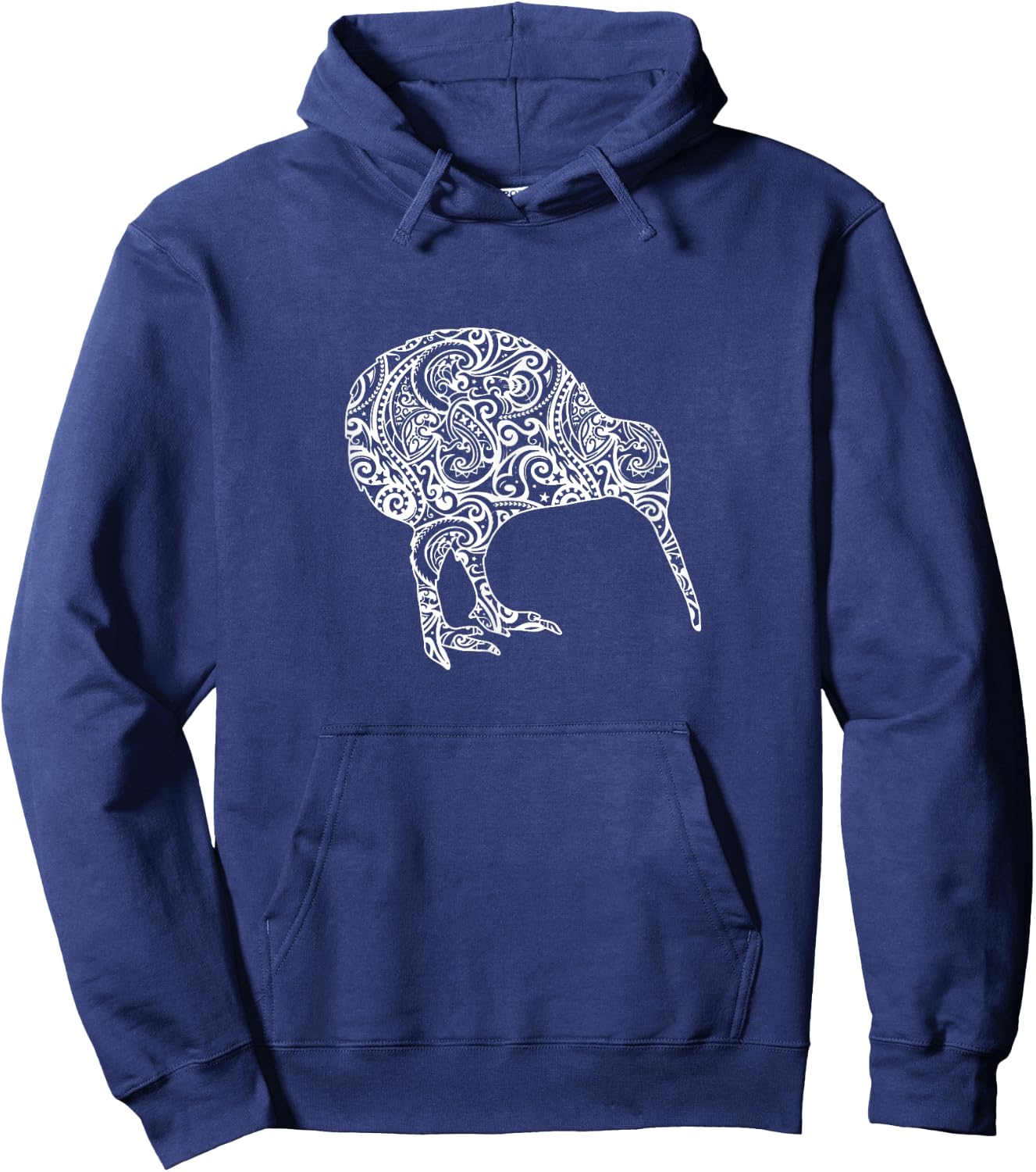 Kiwi Maori Polinesian, New Zealand Kiwi Bird Hoodie - Hoodie | Navy