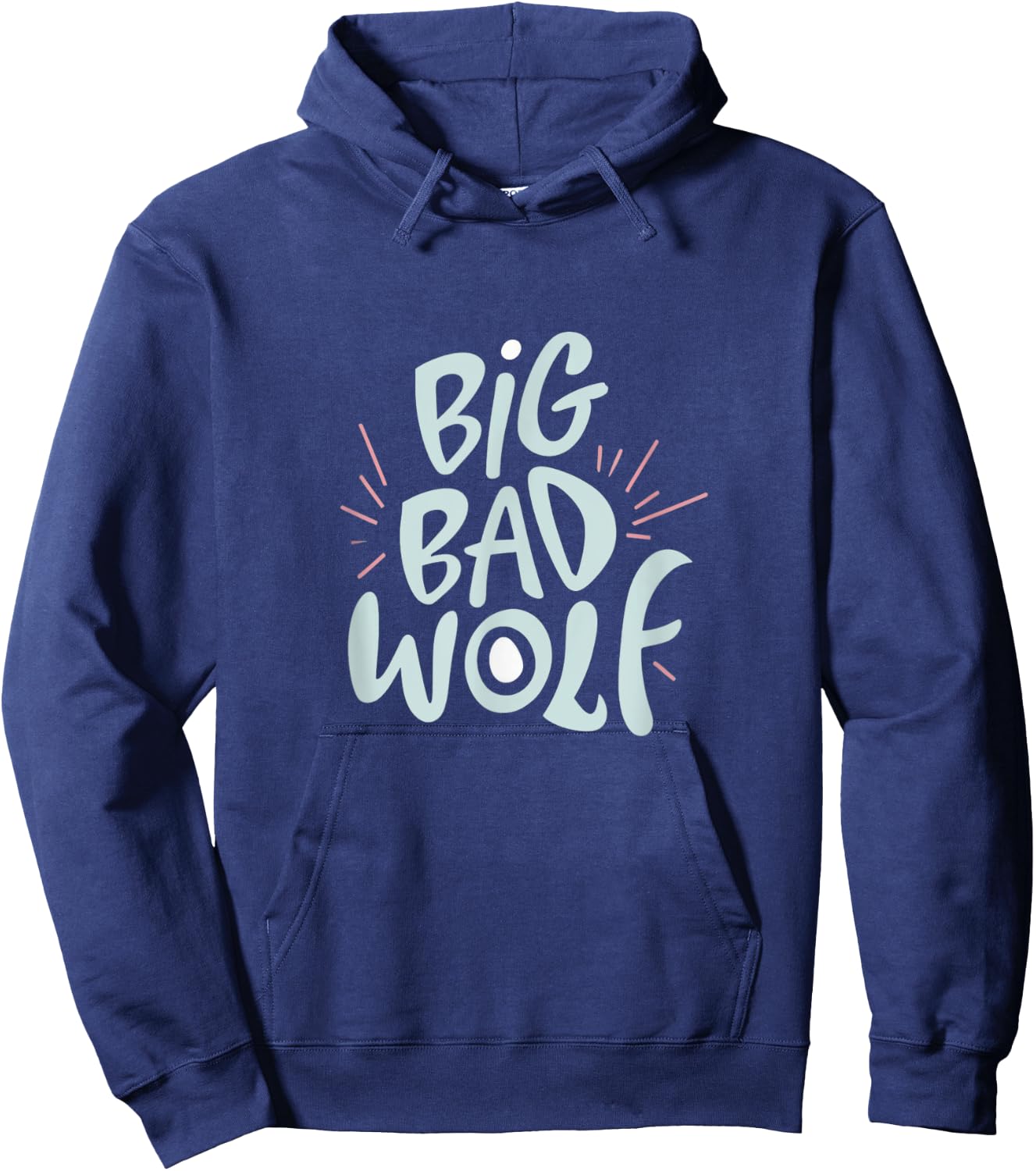 Big Bad and Wolf Hoodie - Hoodie | Navy