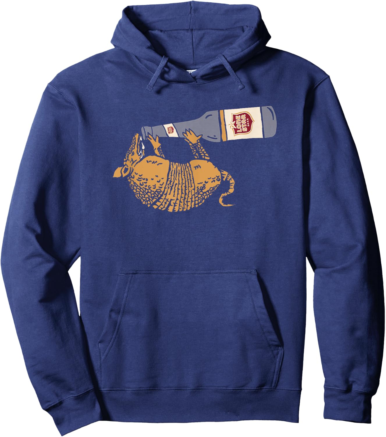 Lone Star Style - Texas Armadillo Hoodie - Hoodie | Navy