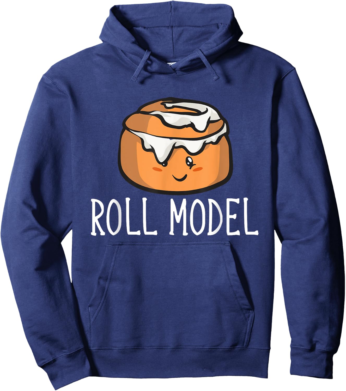 Cinnamon Roll Model Cinnamon Roll Hoodie - Hoodie | Navy