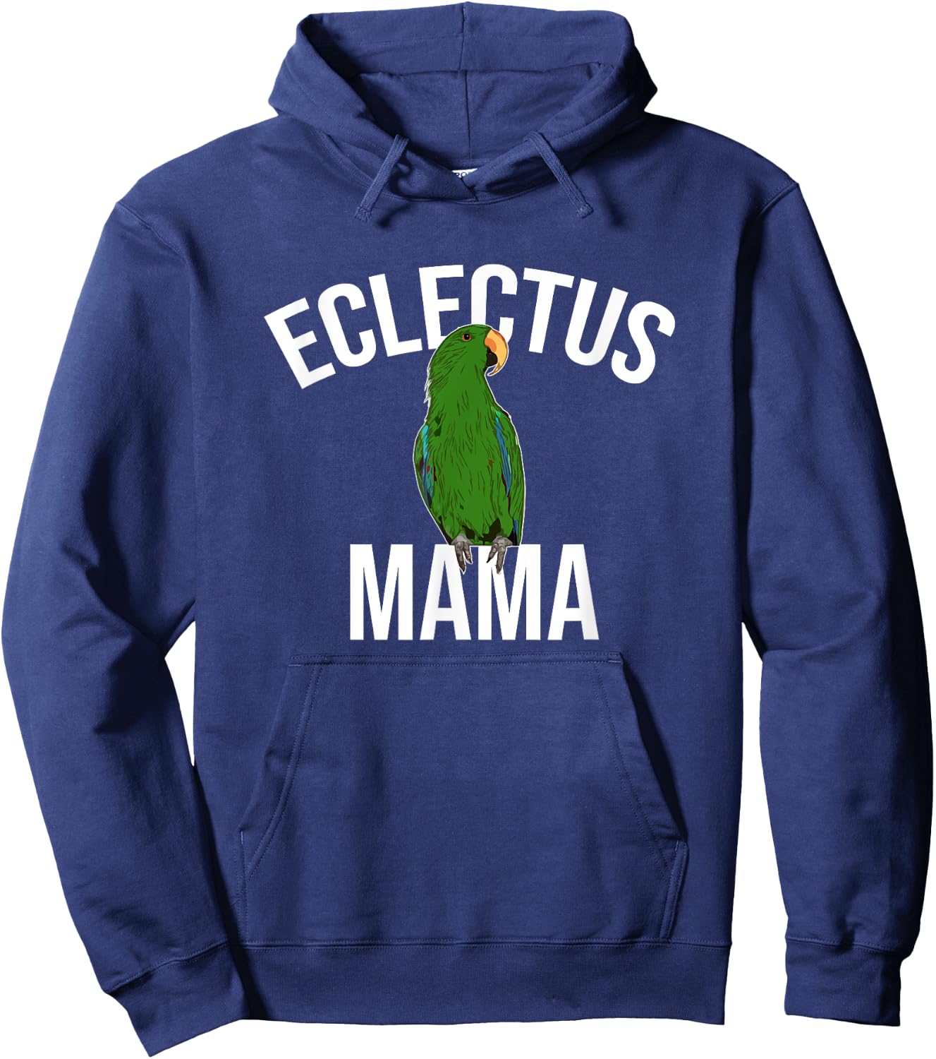 Eclectus Mama Parrot Bird Macaw Hoodie - Hoodie | Navy
