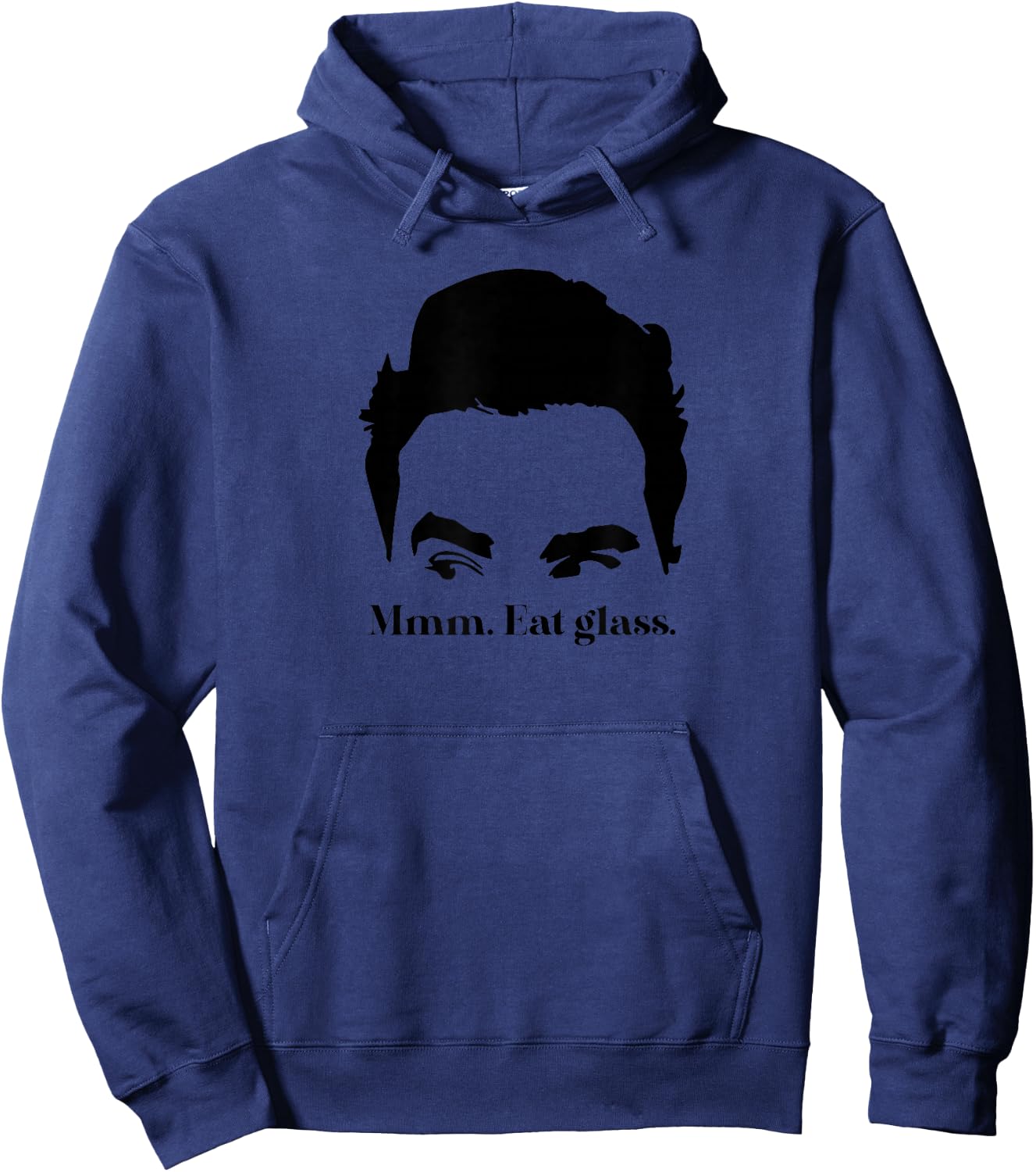 Mmm. Eat glass. Hoodie - Hoodie | Navy