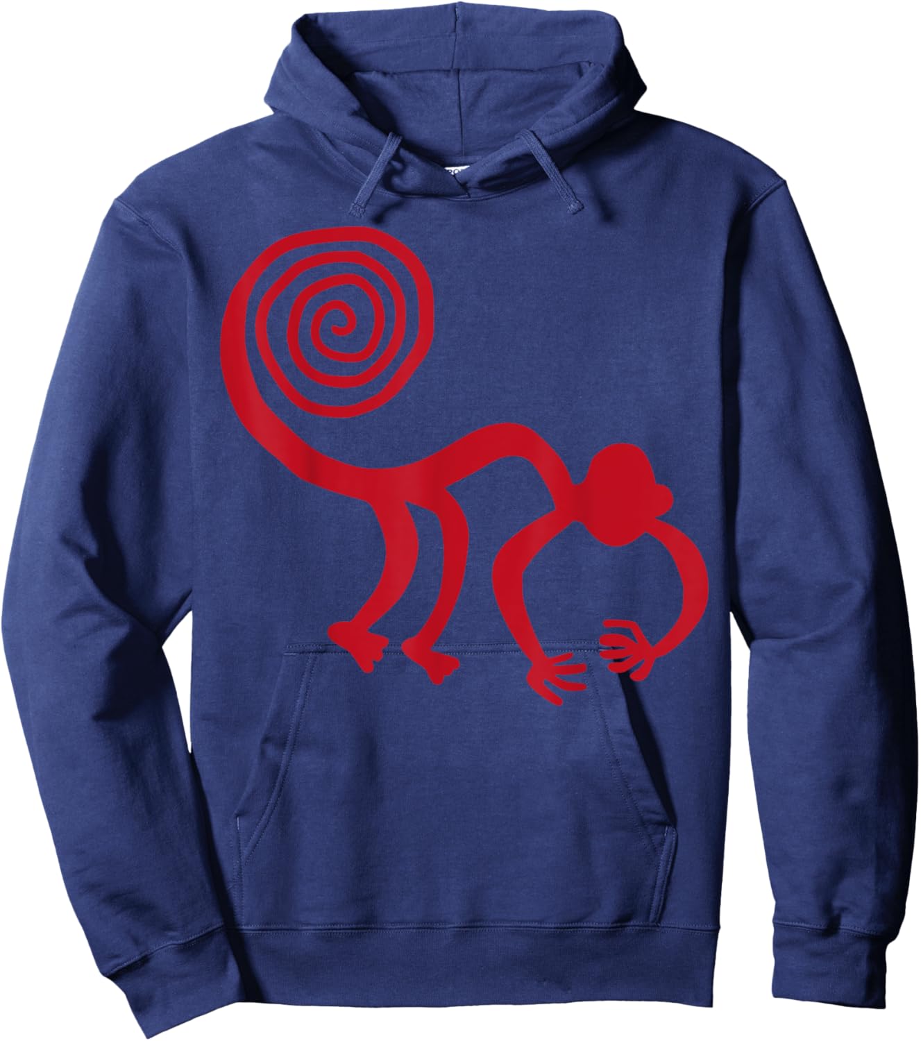 Peru - Nazca Lines Monkey - Peru Hoodie - Hoodie | Navy