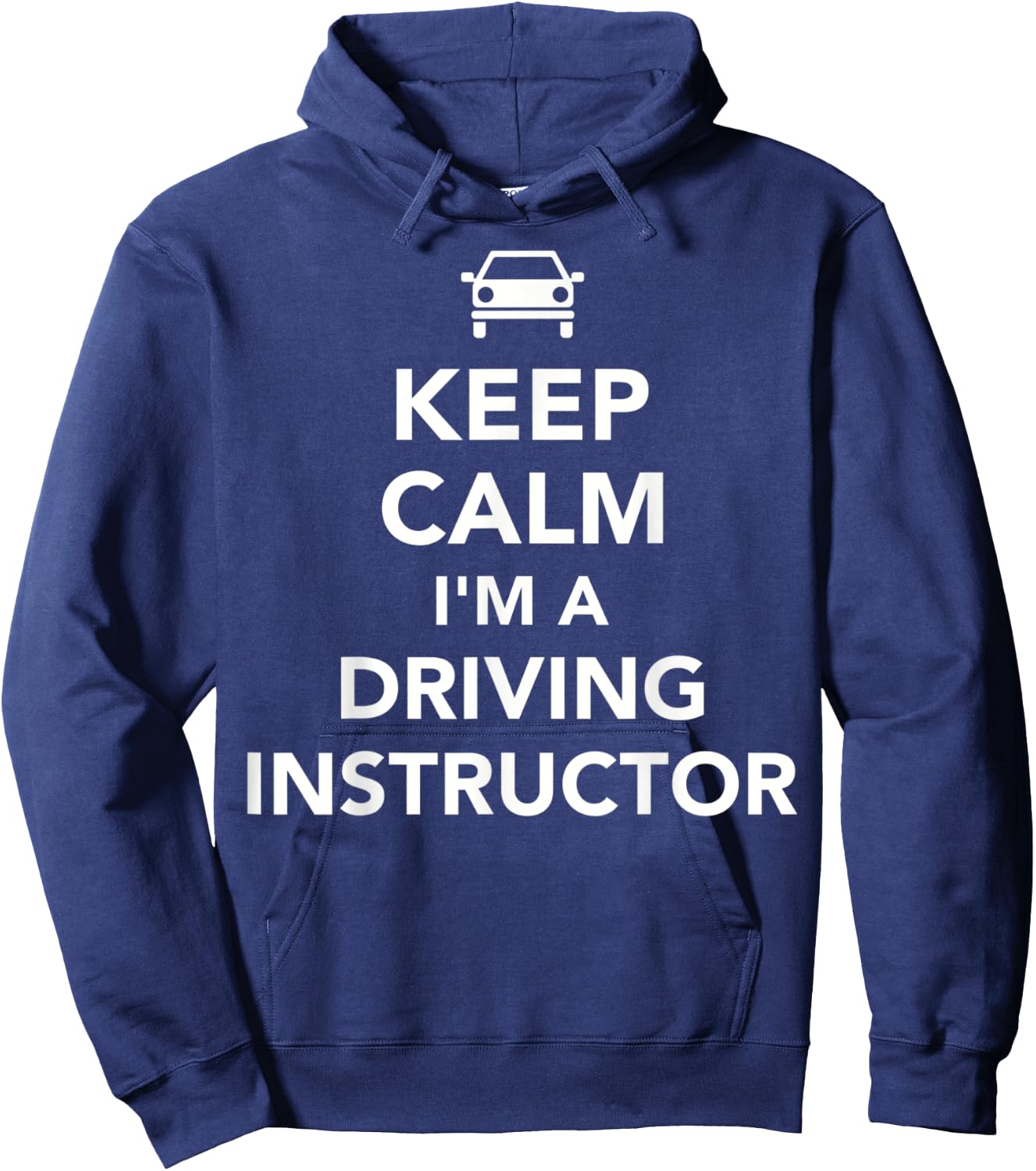 Keep calm I'm driving instructor Hoodie - Hoodie | Navy