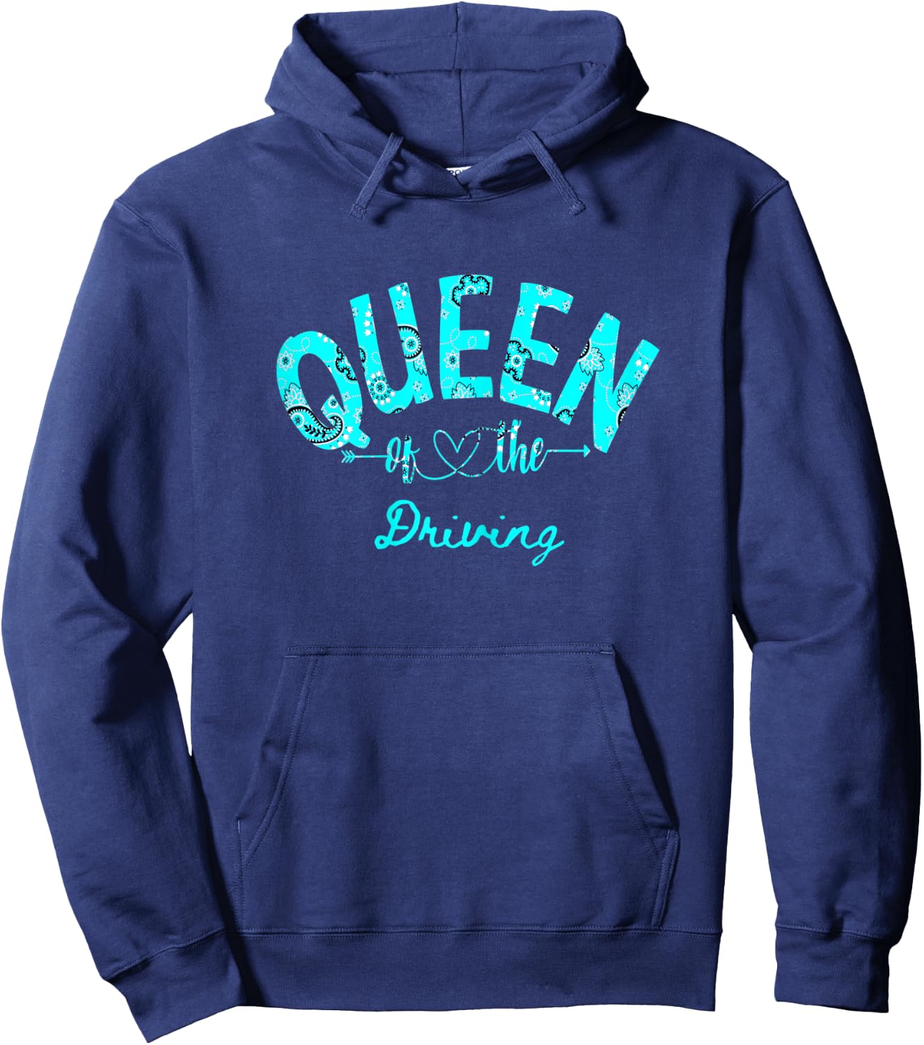 Queen Of Driving Hoodie - Hoodie | Navy