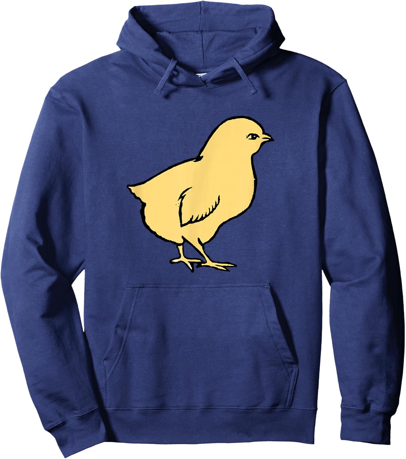 Yellow Baby Chick Hoodie - Hoodie | Navy