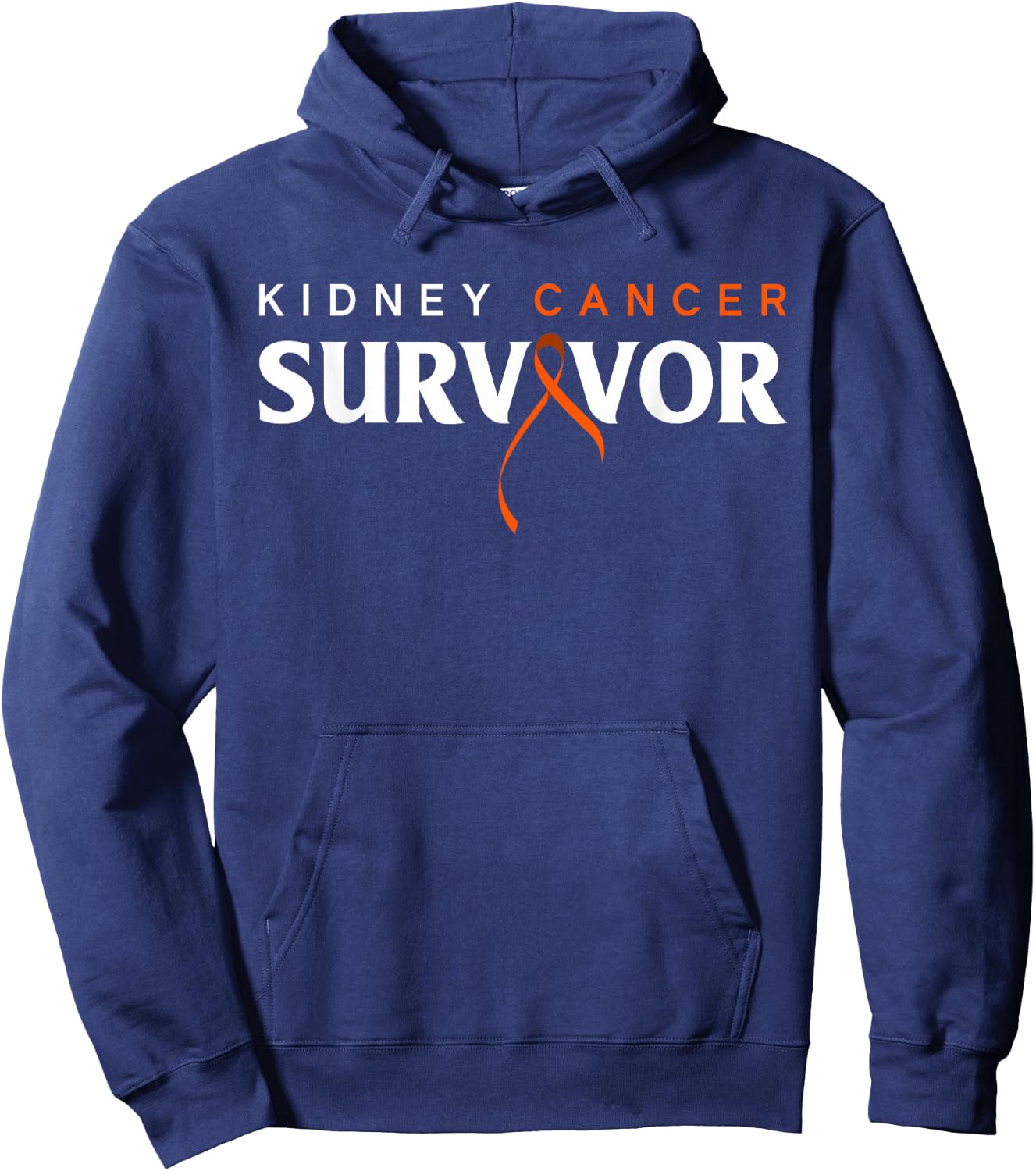 Kidney Cancer Survivor Kidney Cancer Awareness Hoodie - Hoodie | Navy