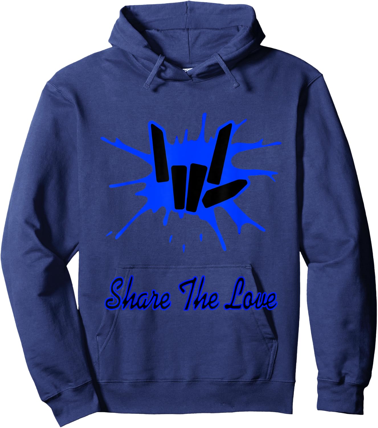 Share Love for Kids and Youth Hoodie - Hoodie | Navy