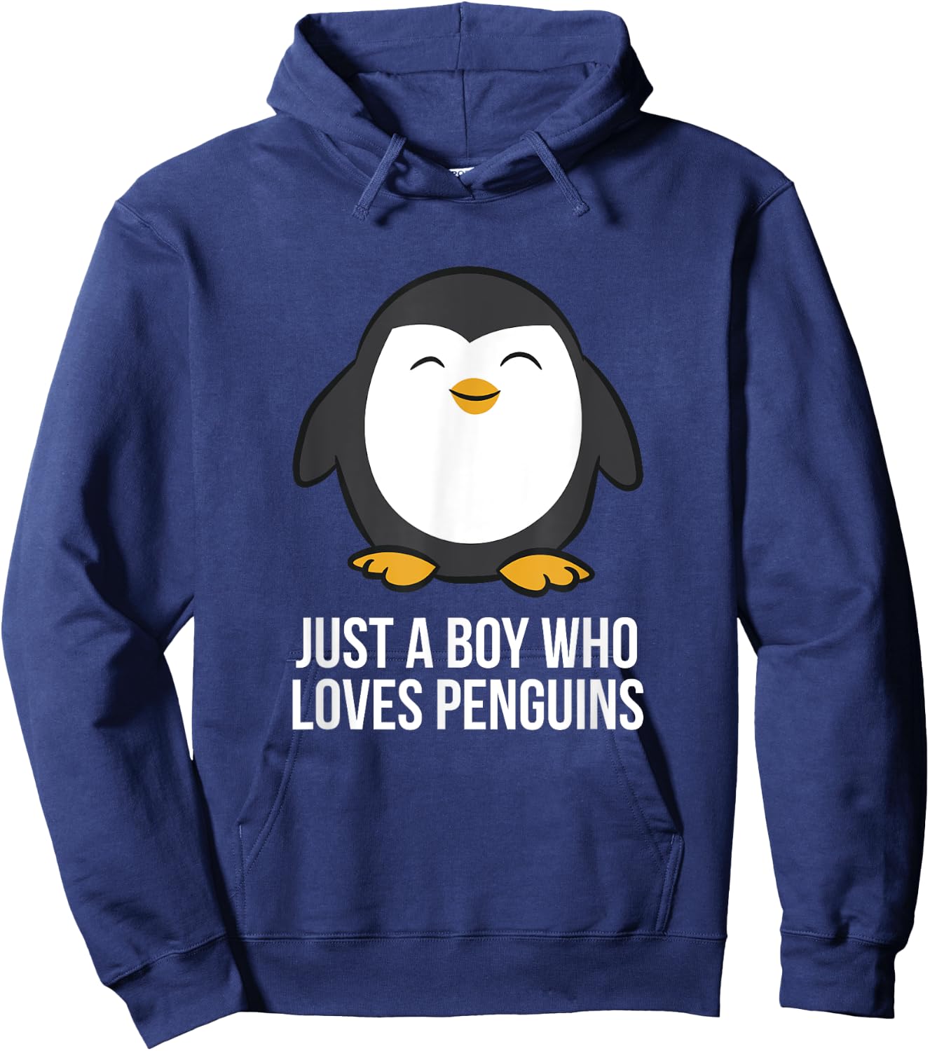 Just A Boy Who Loves Penguins Hoodie - Hoodie | Navy