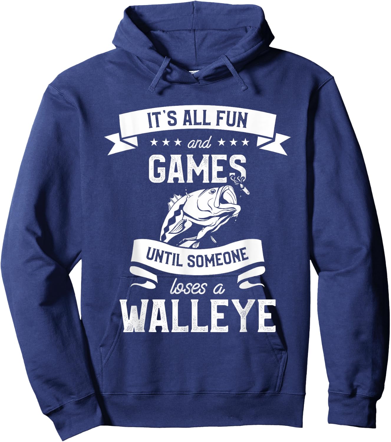 It's All Fun Games Until Someone Loses A Walley Hoodie - Hoodie | Navy